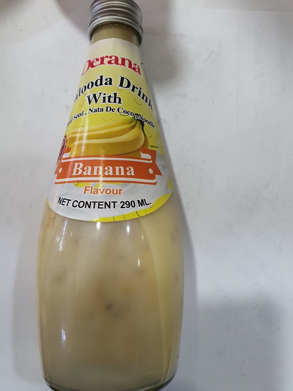 Derana Basil Seed Falooda Banana 290ml