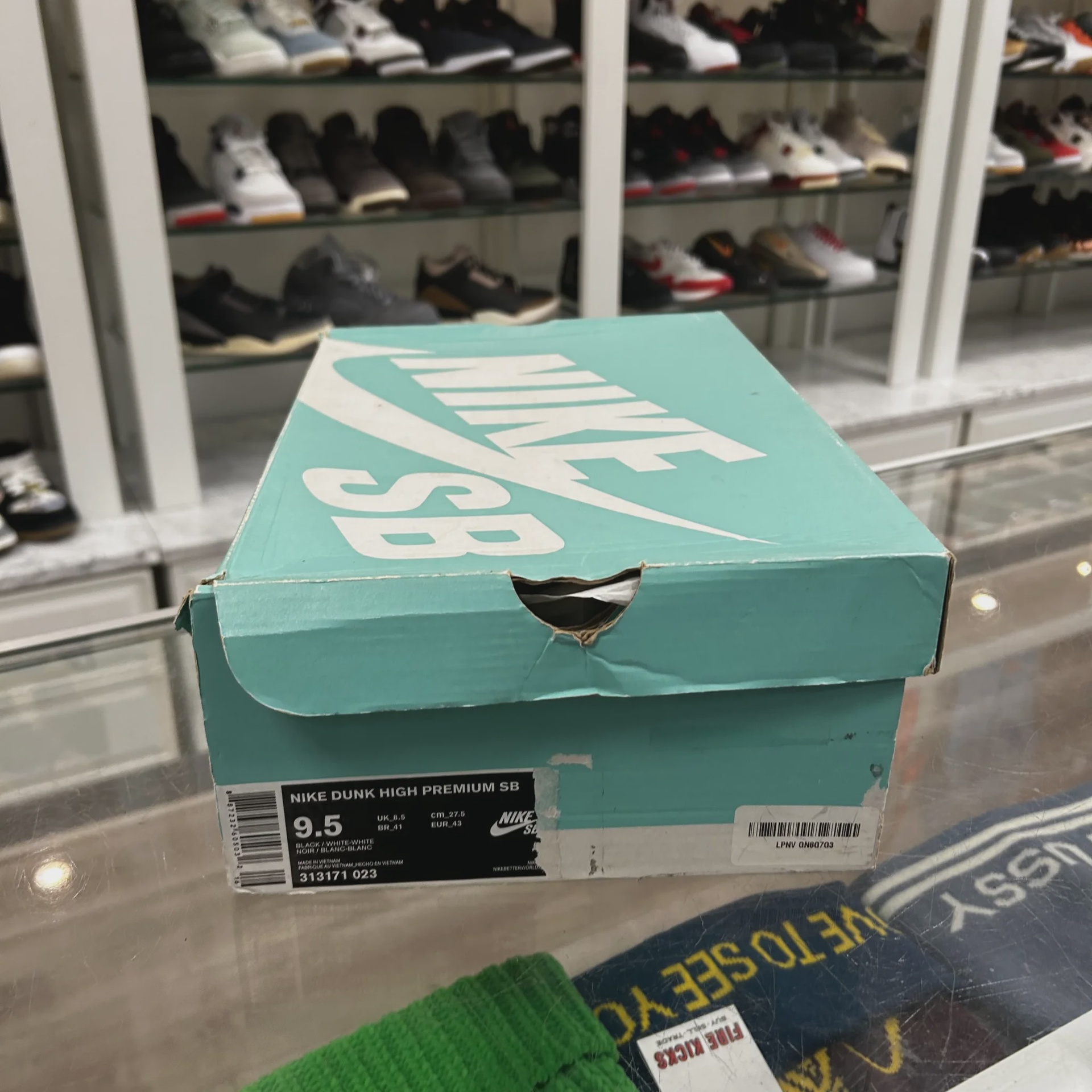 Nike SB Dunk High Jason Voorhees replacement box • Pre-Owned [8924] - photo 2