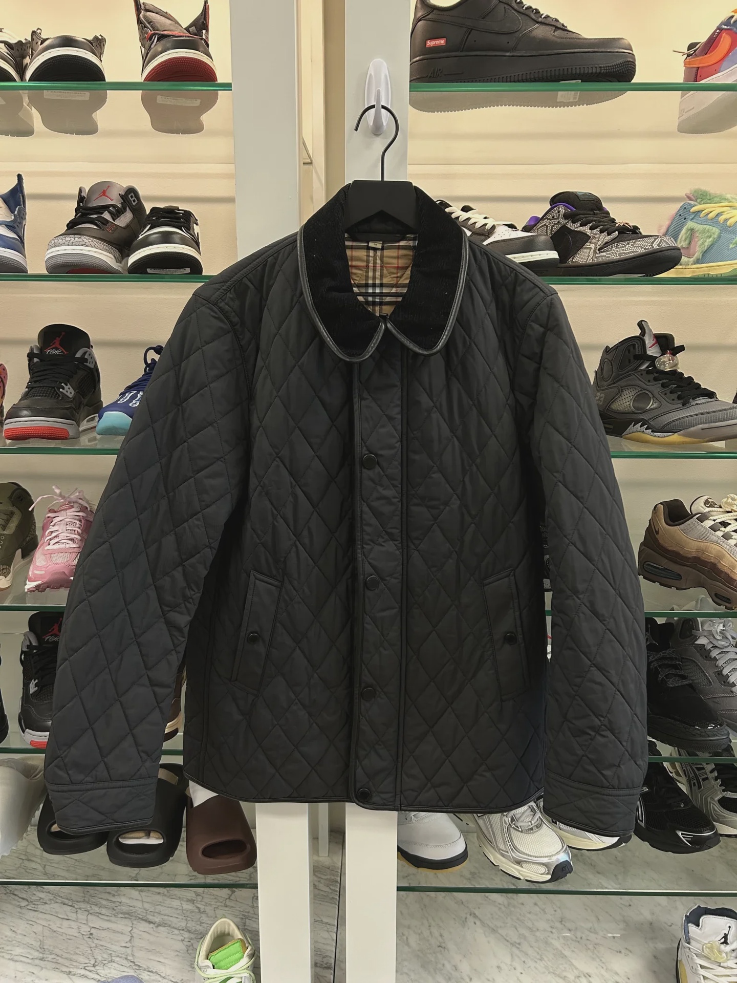 Burberry Burberry Quilted Coat Jacket - Size M