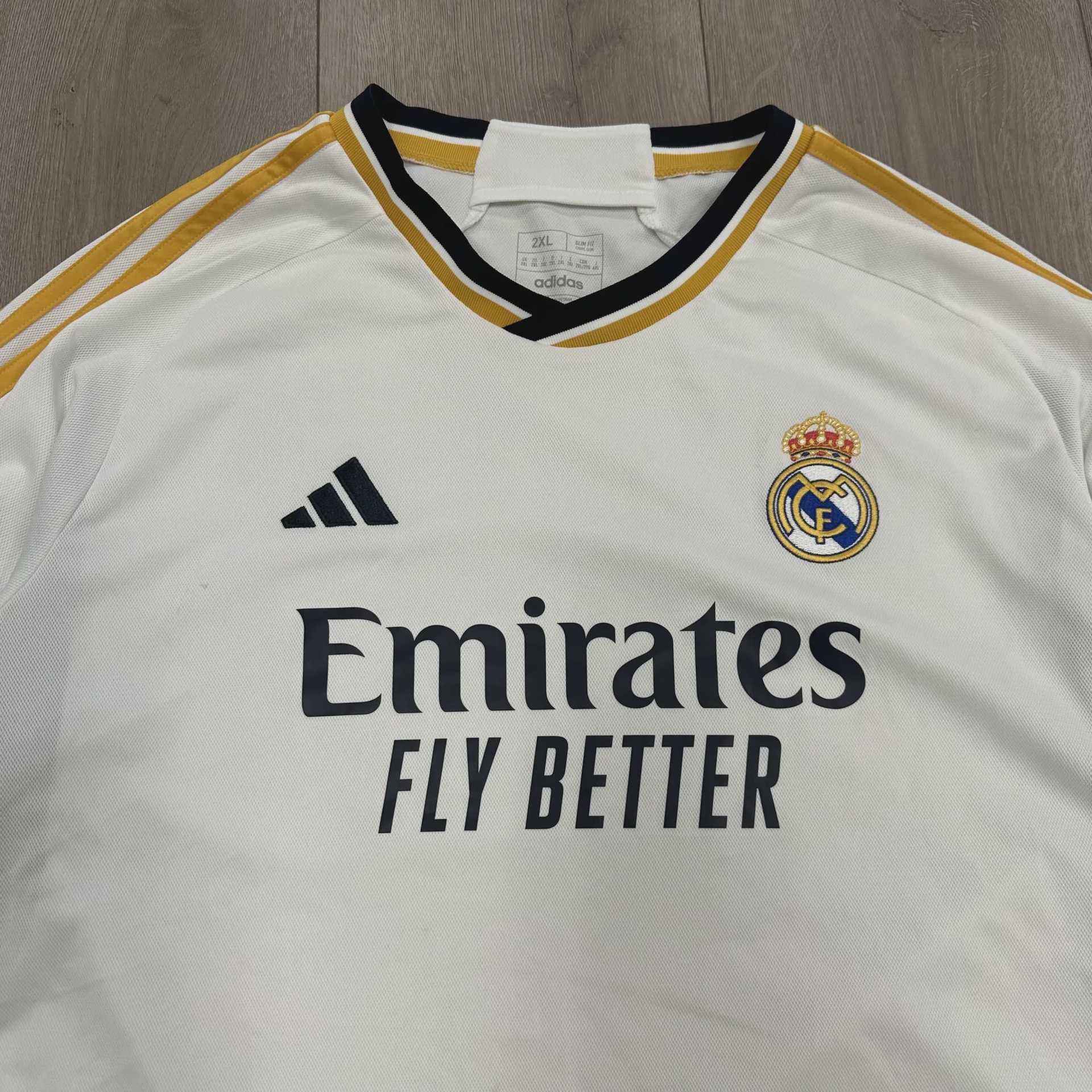Adidas Real Madrid 2023/24 Long Sleeve Home Jersey • Brand New [0435] - photo 11