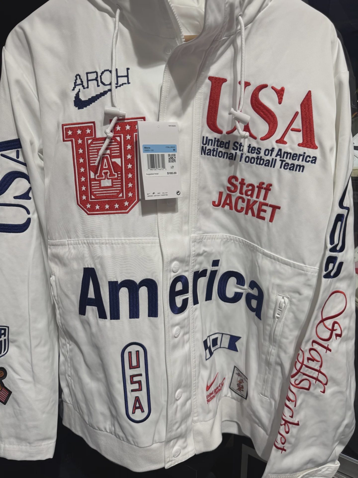 Nike  x USMNT  x V.A.A. Woven Staff Jacket • Brand New [3819] 2