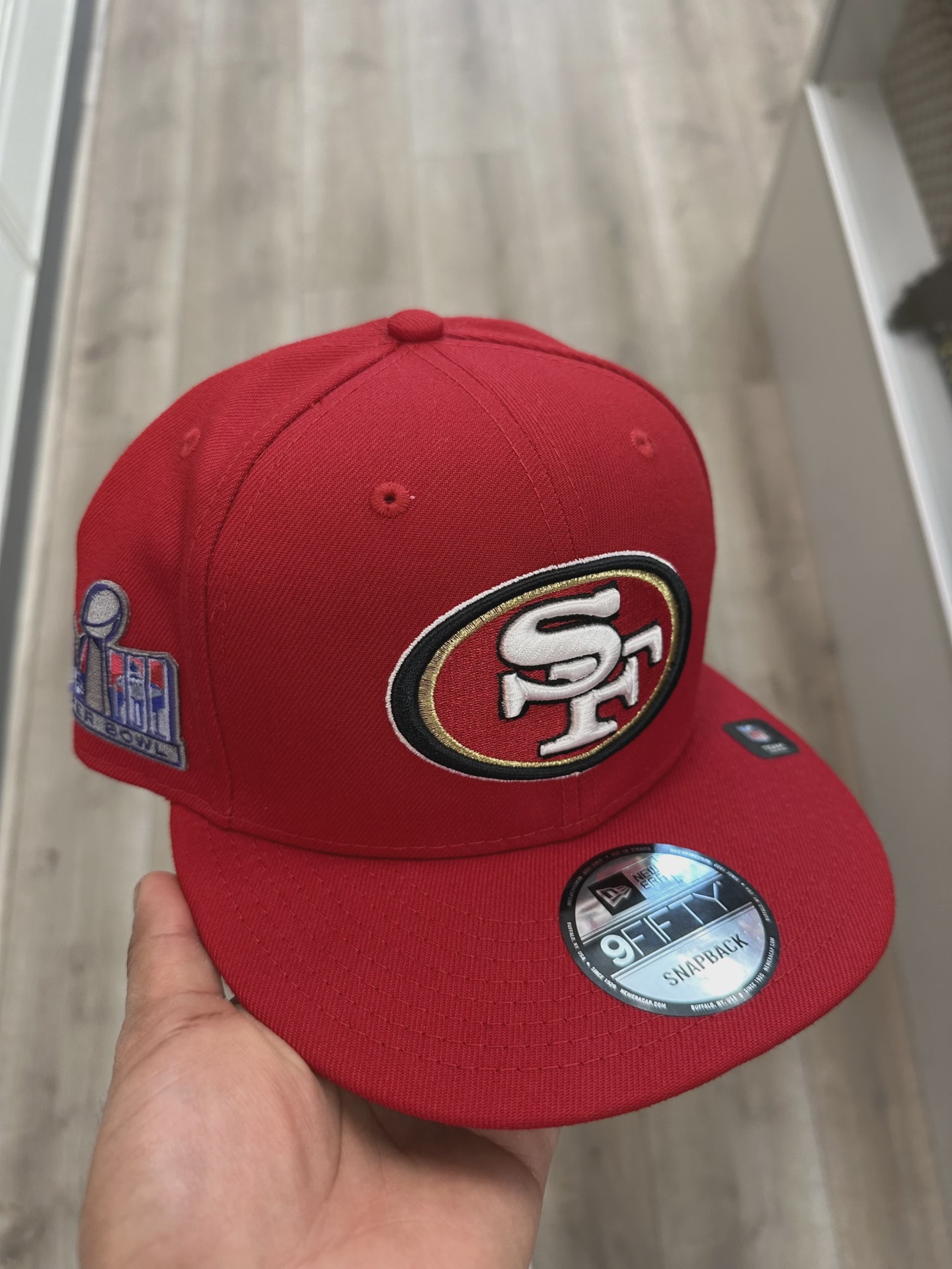 San Francisco 49ers Super Bowl LVIII Side Patch Snapback • Pre-Owned [0748]