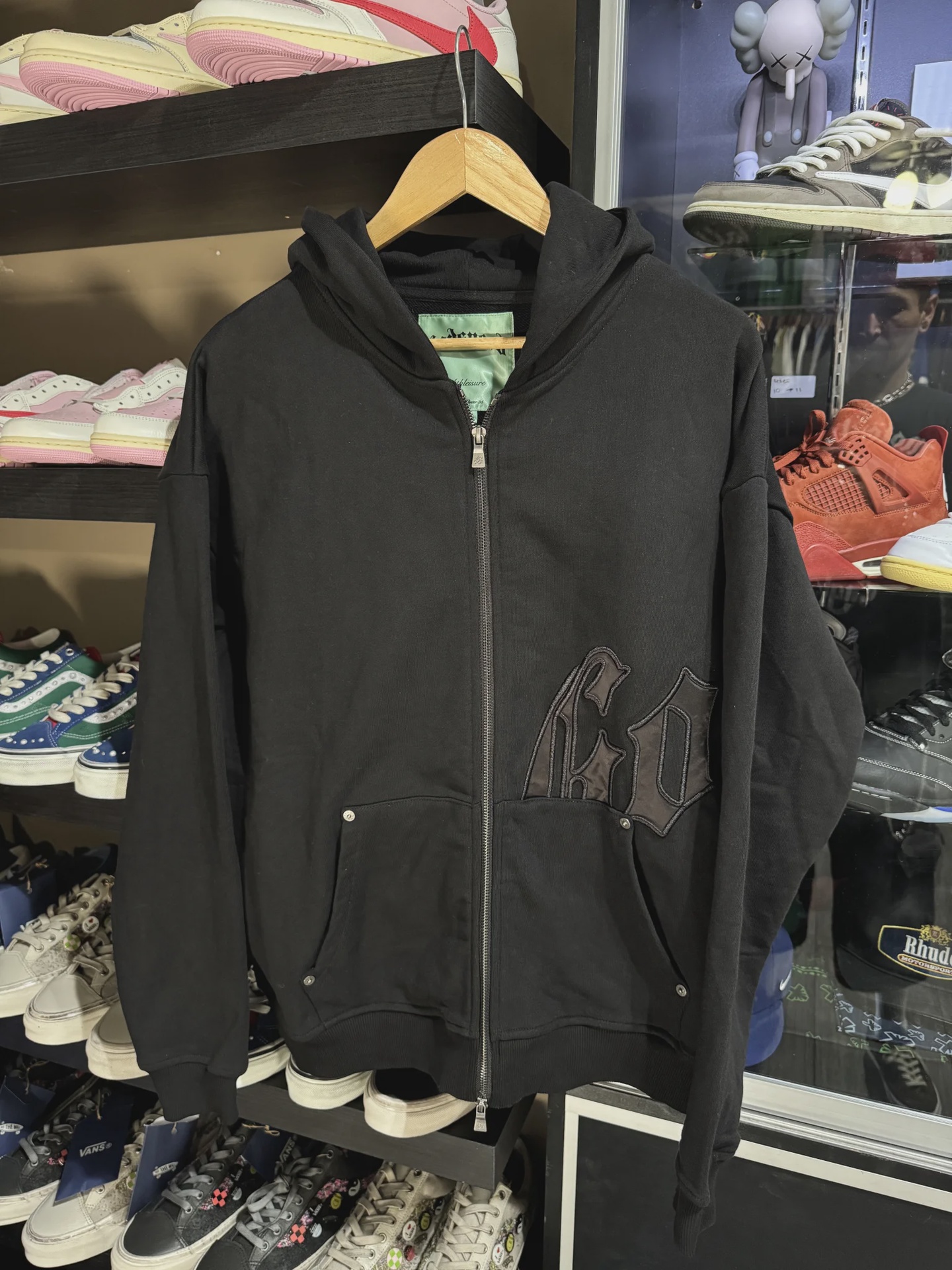 Godspeed Black On Black Hoodie M • Brand New [8426] - photo 1