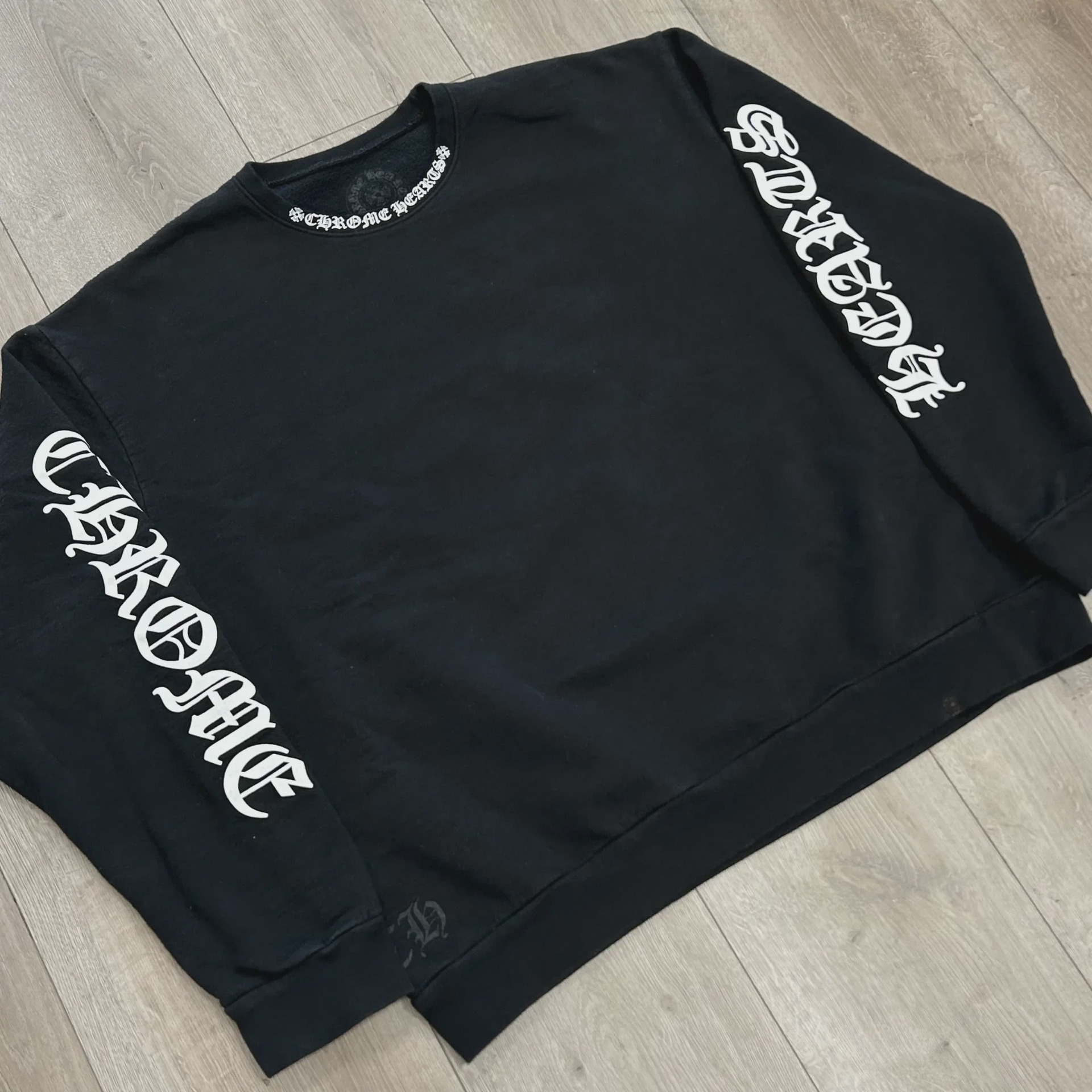 Chrome Hearts Neck Logo Crewneck Sweatshirt • Pre-Owned [5048] - photo 11