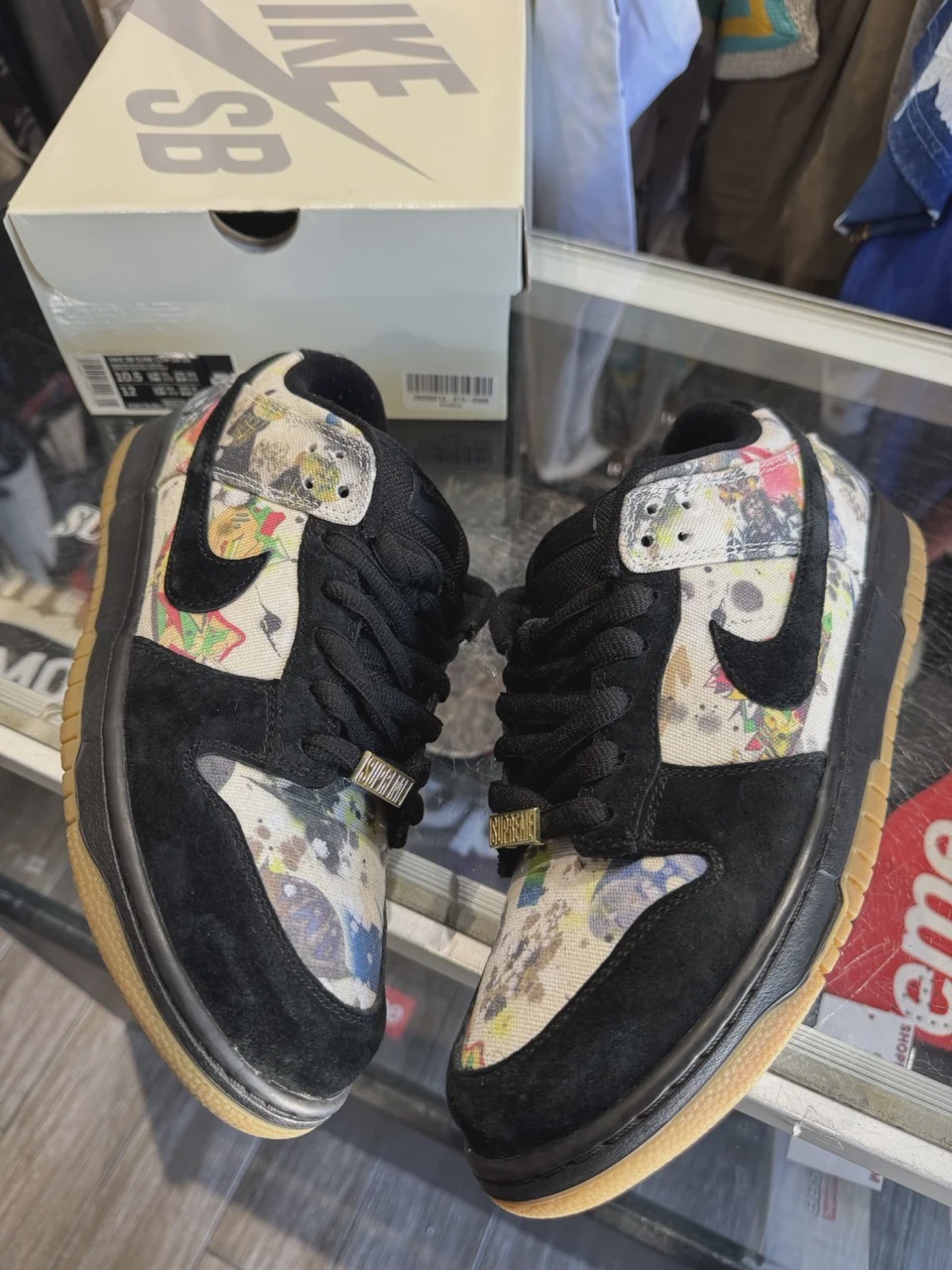 Nike Supreme SB Low Rammellzee - Size US M 10.5