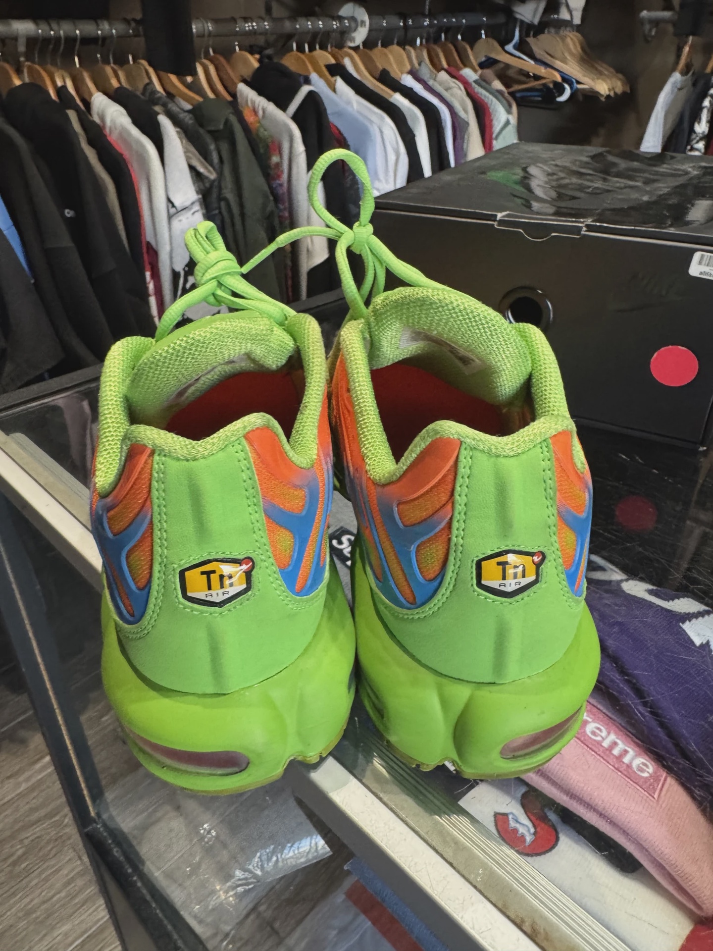 Nike Air Max Plus Supreme Mean Green • Pre-Owned [5491] 3