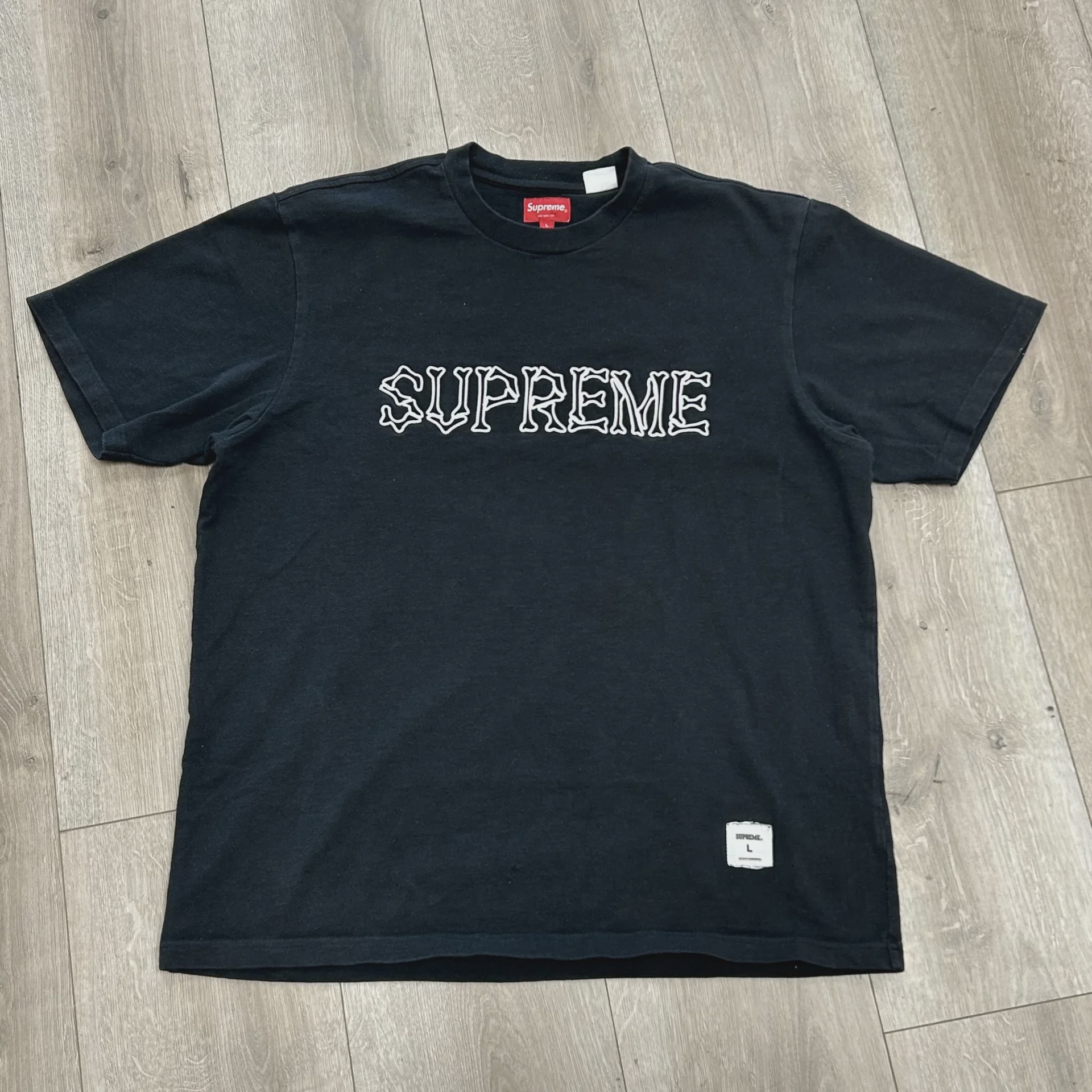 Supreme Supreme Bones S/S Top - Size L