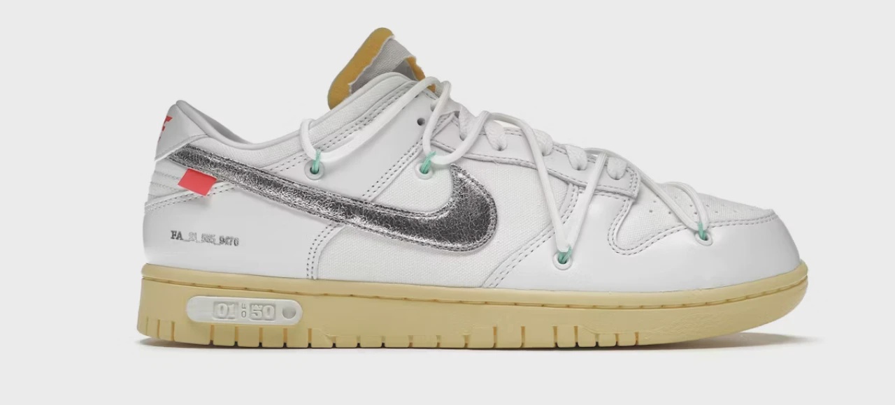 Nike Dunk Low Off-White Lot 1 • Brand New [1191]