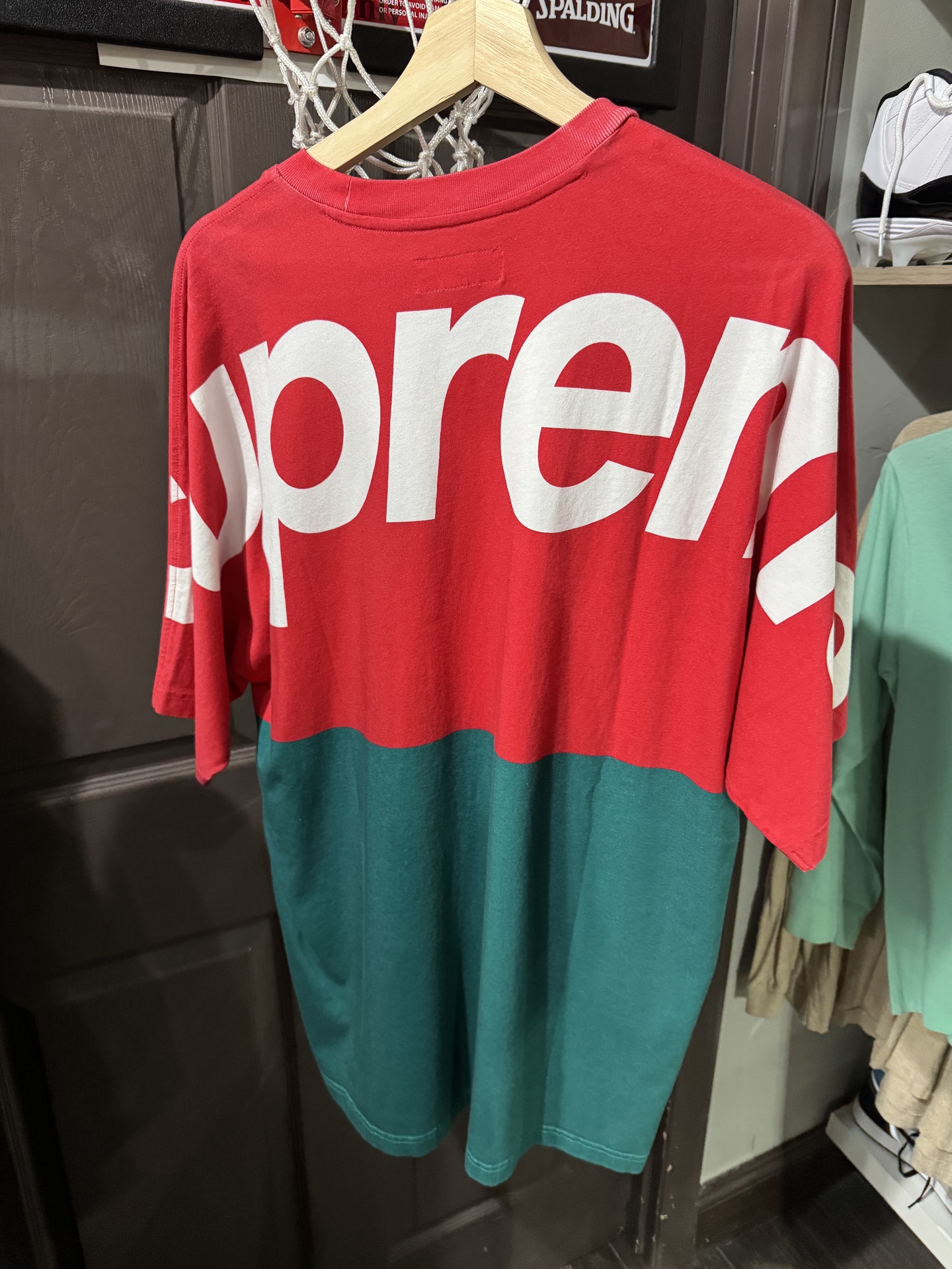 Supreme Split Short Sleeve Top Red - Pre Owned [7761] 2