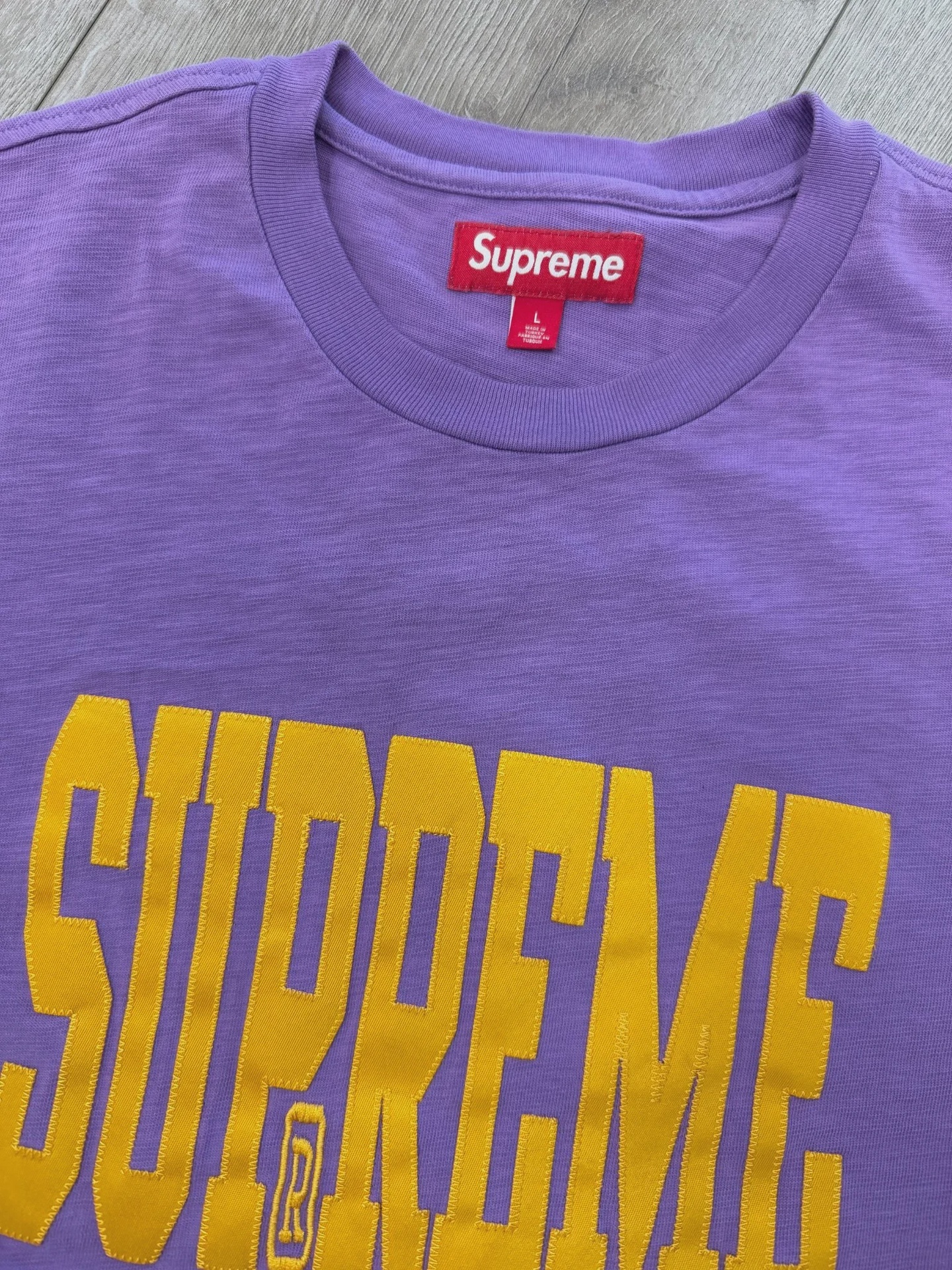 Supreme Stretch Appliqué Short-Sleeve Top 'Dusty Purple' [4808] - photo 3