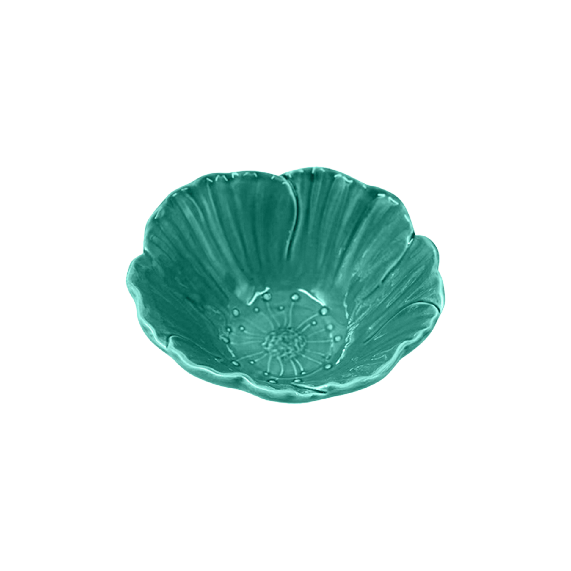 Bloem schaaltje - blauw — foto 1