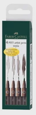 West Design - Faber Castell Artist Pens Set of 4