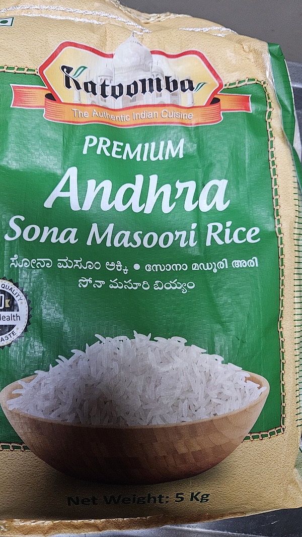 Katoomba Sona Masoori Rice 20kg
