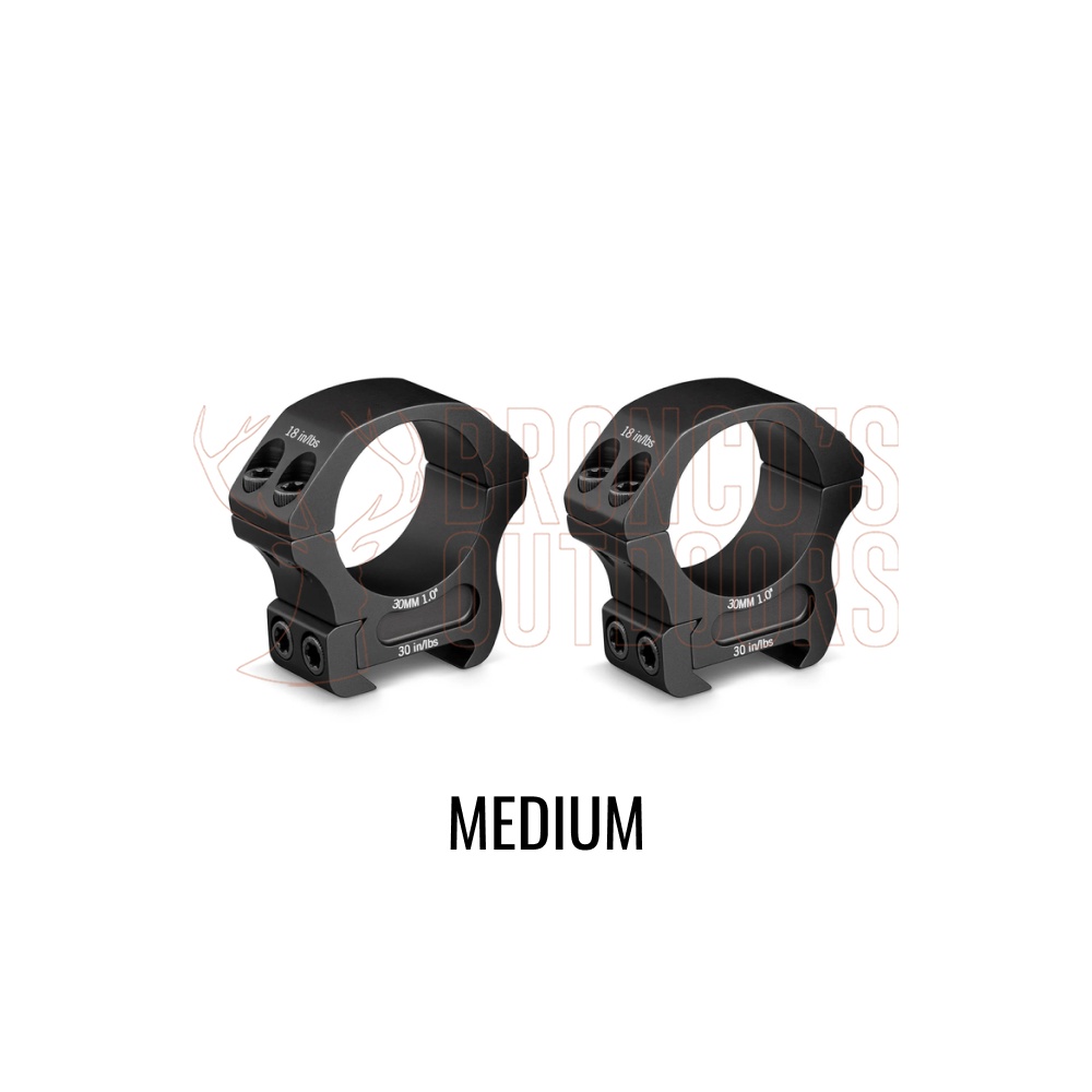 Vortex Pro Scope Rings 30mm » Bronco's Outdoors