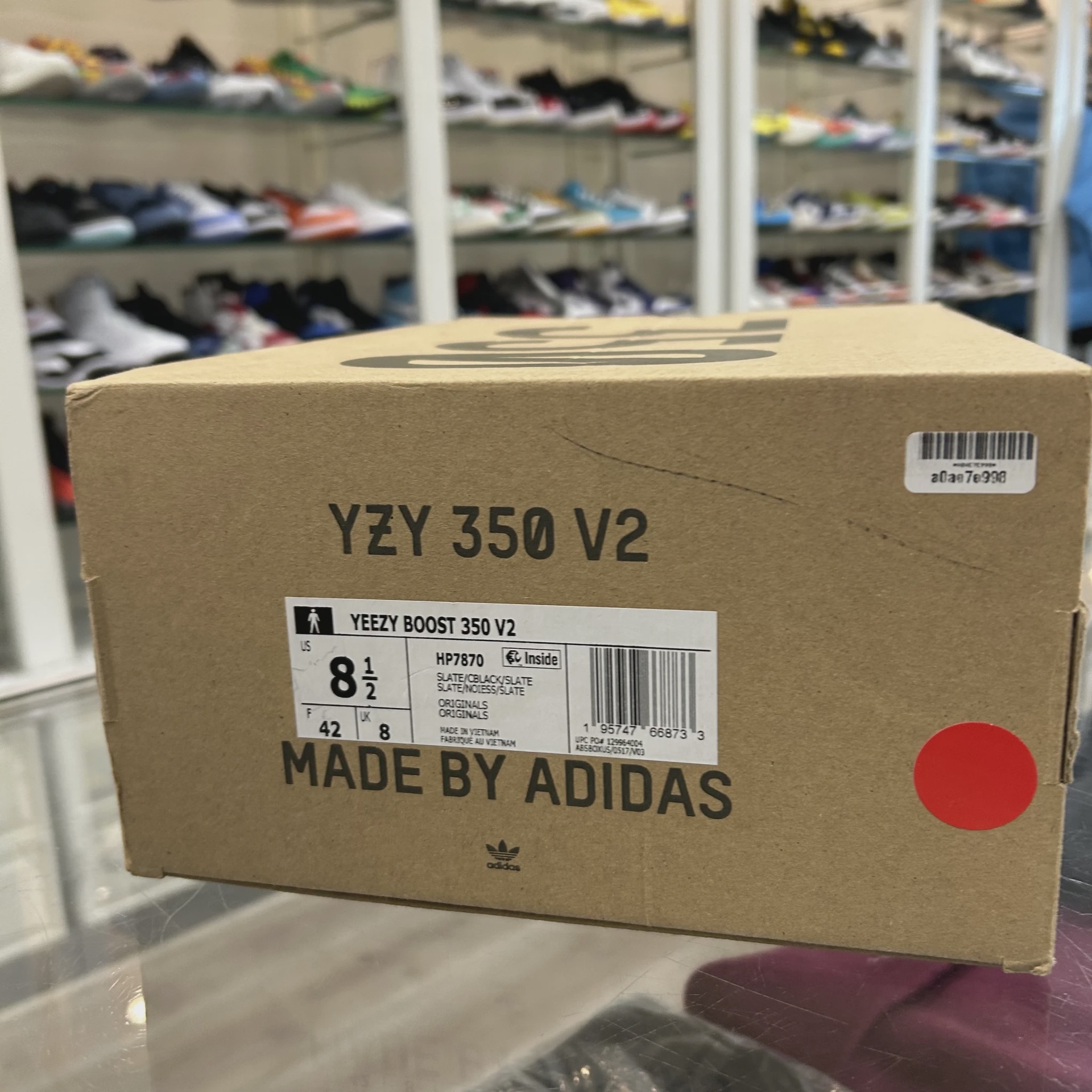 adidas Yeezy Boost 350 V2 Slate • Pre-Owned [5426] 7