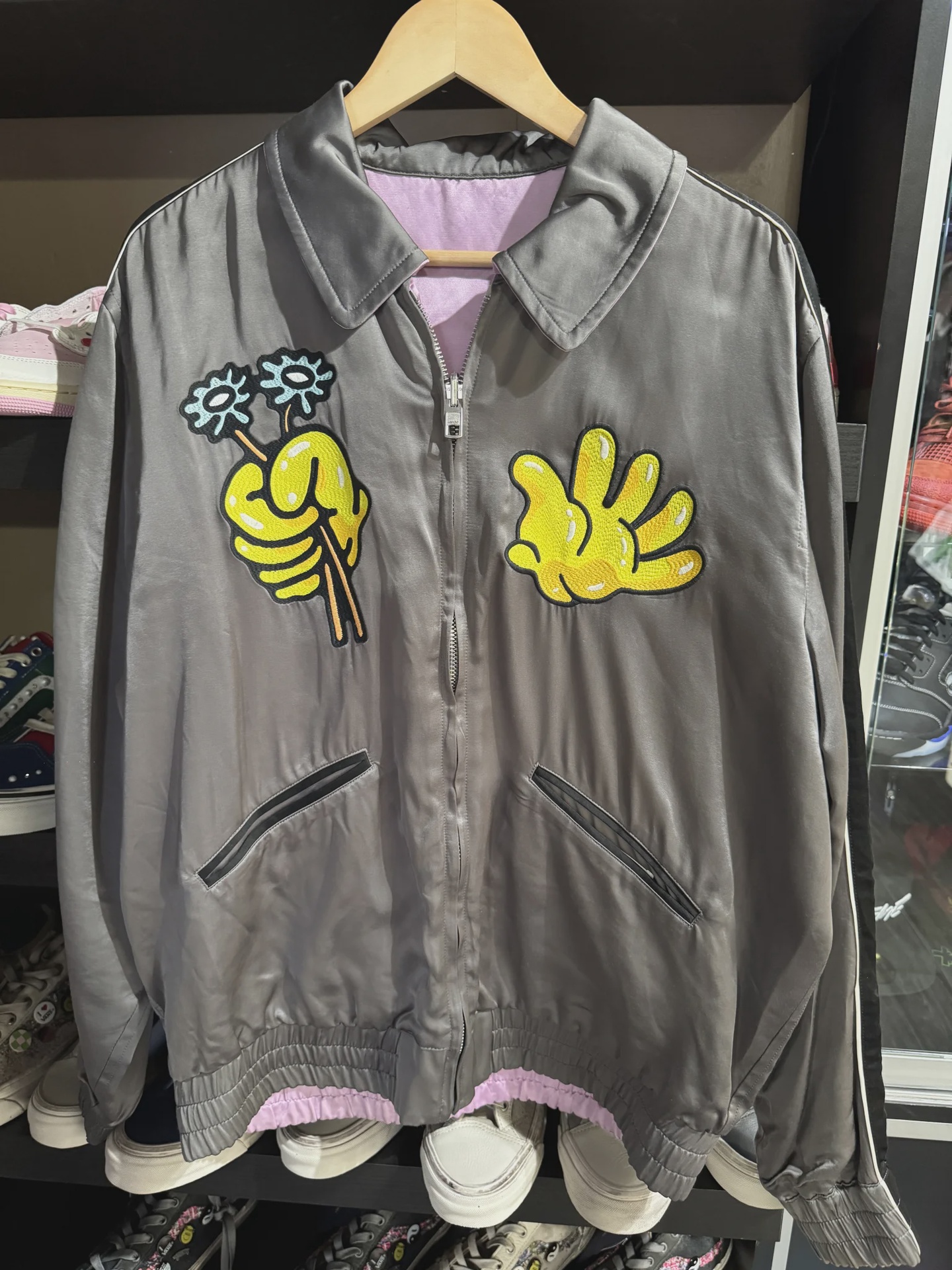 Kenzo Kenzo Boke Boy Reversible Tour Jacket Wisteria M - Size M
