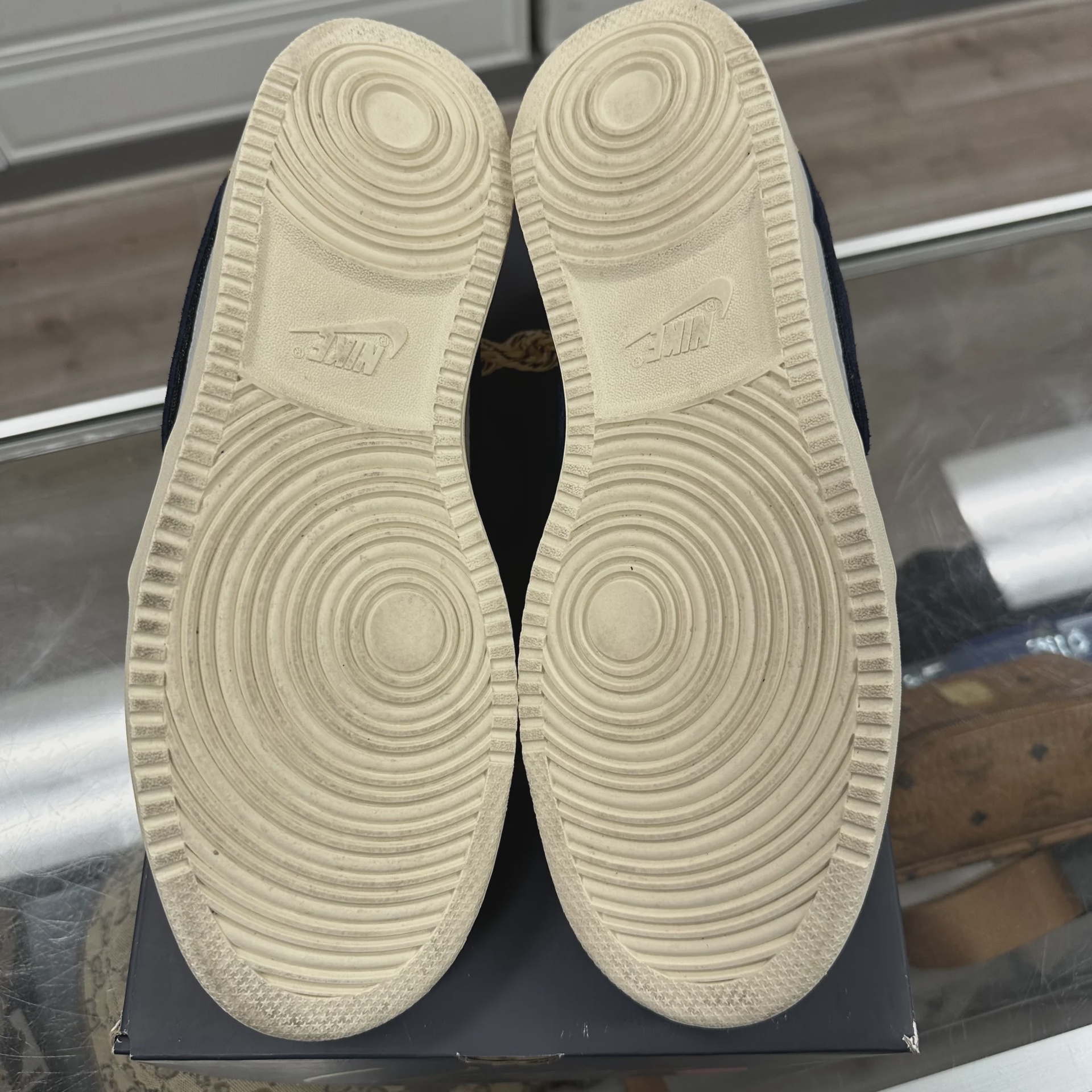 Air Jordan 1 Retro AJKO Low SP Union Sail Leather • Pre-Owned [9174] - photo 7