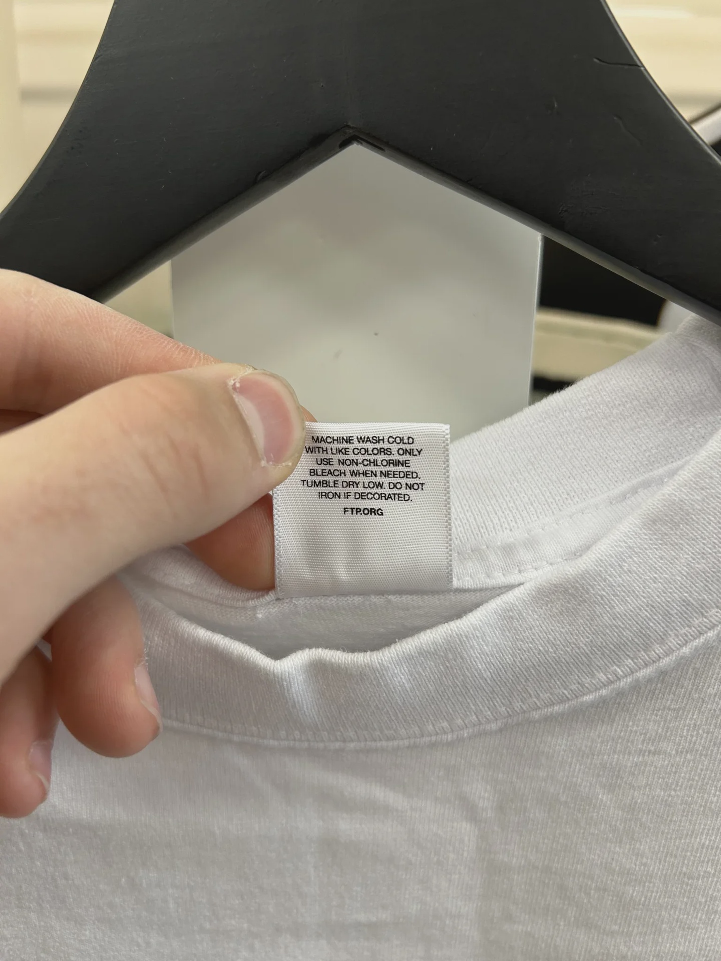 FTP x Famous Stars & Straps Logo Tee in White • Pre-Owned [1947] - photo 3