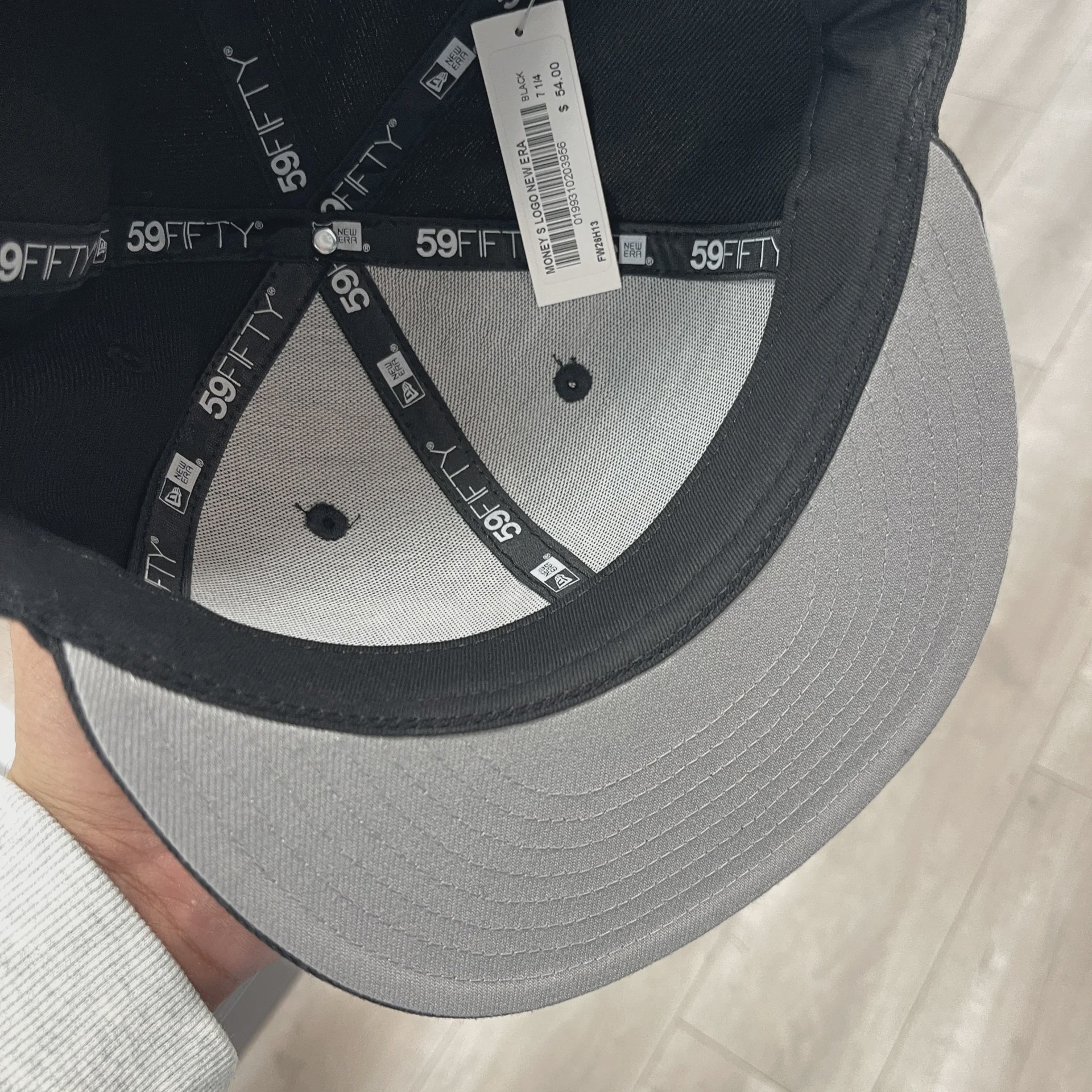 Supreme Money S Logo New Era 59FIFTY Fitted Hat • Brand New [9440] - photo 2