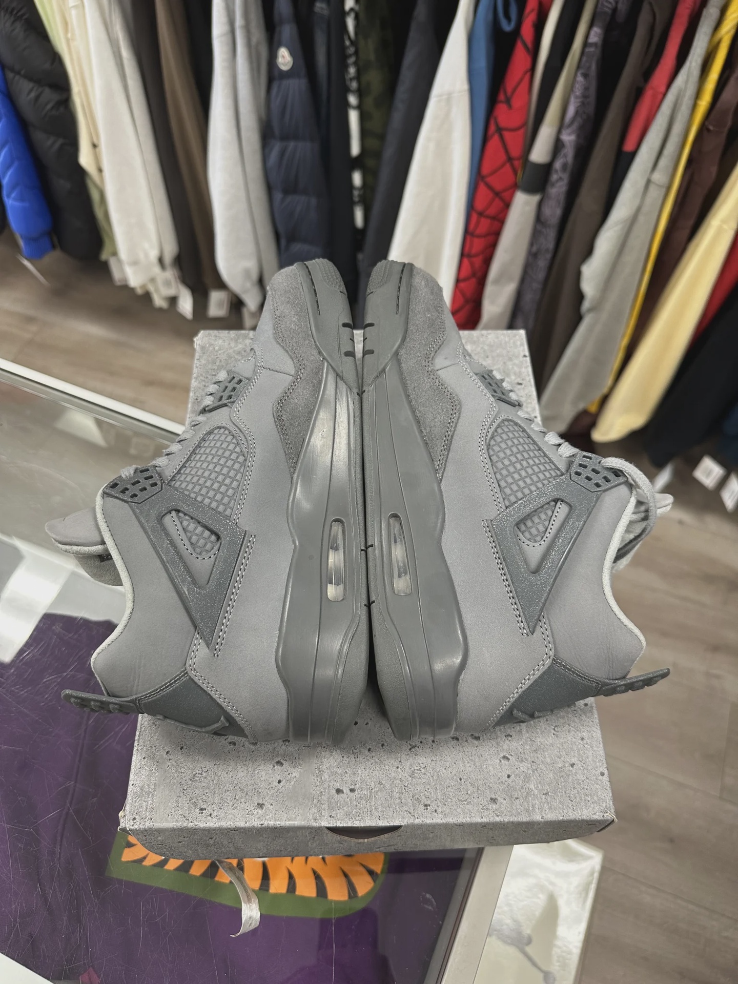 Air Jordan 4 Retro SE Paris Olympics Wet Cement • Pre-Owned [3975] - photo 4