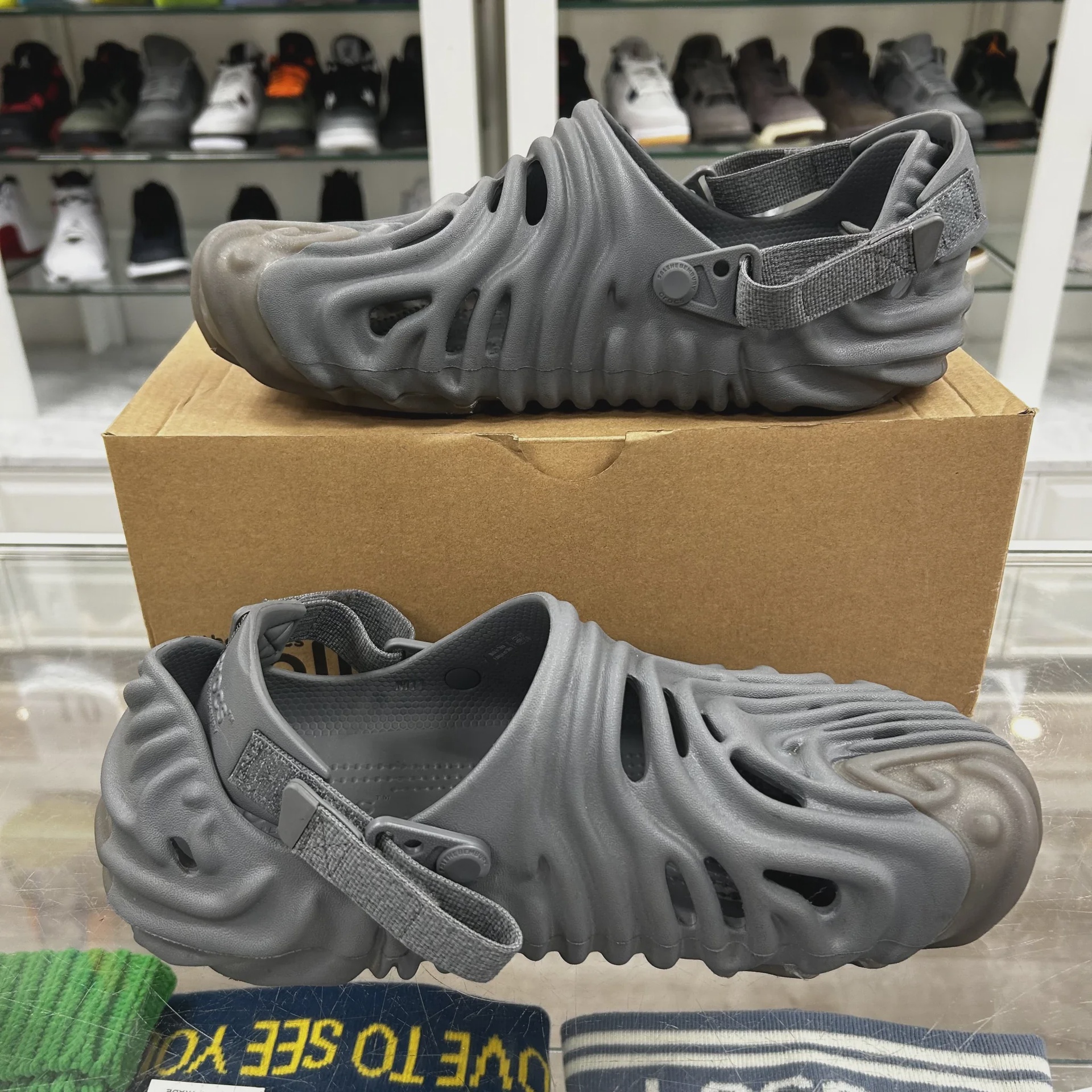 Crocs Pollex Clogs by Salehe Bembury grey • Pre-Owned [2775] - photo 6