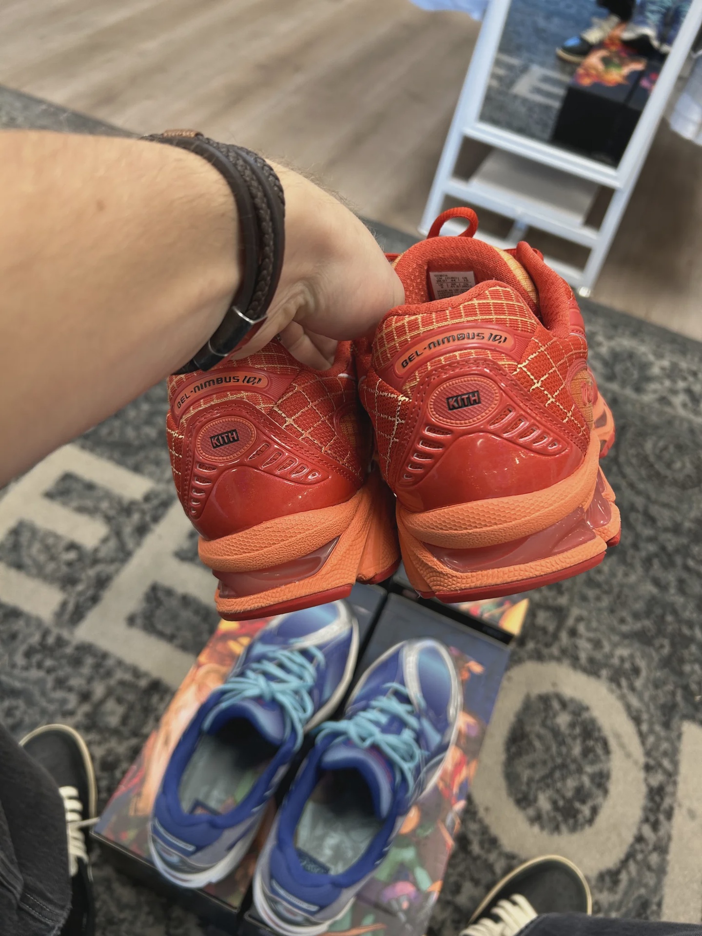 Kith ASICS Marvel Iron Man Vs. Mega Man with Box (2 pairs) • Pre-Owned [6470] - photo 3