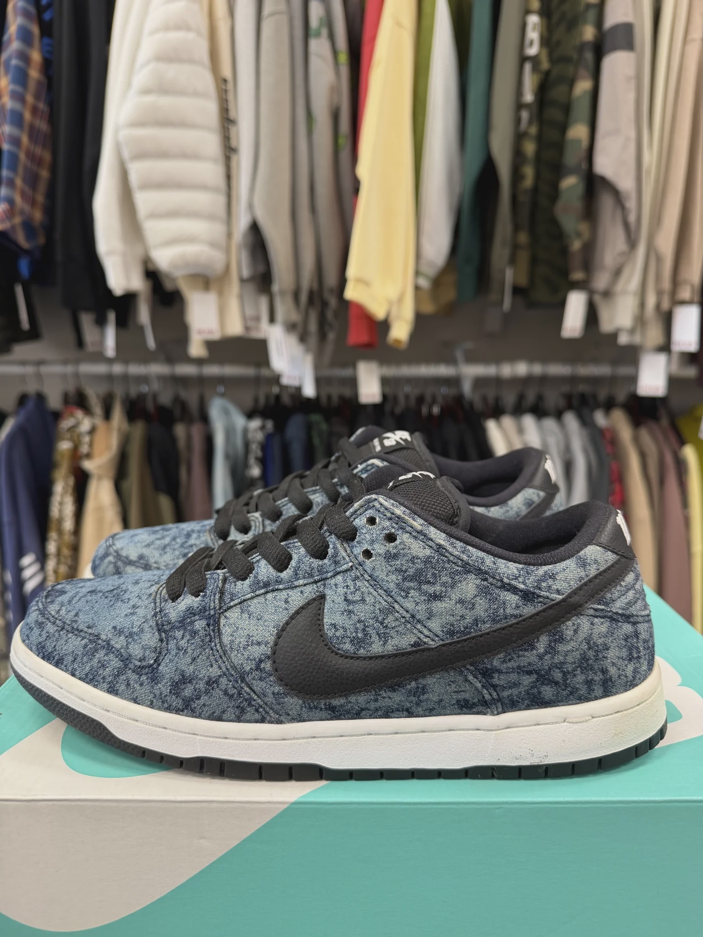 Nike SB Dunk Low Bleached Denim rep box [6701] - photo 3