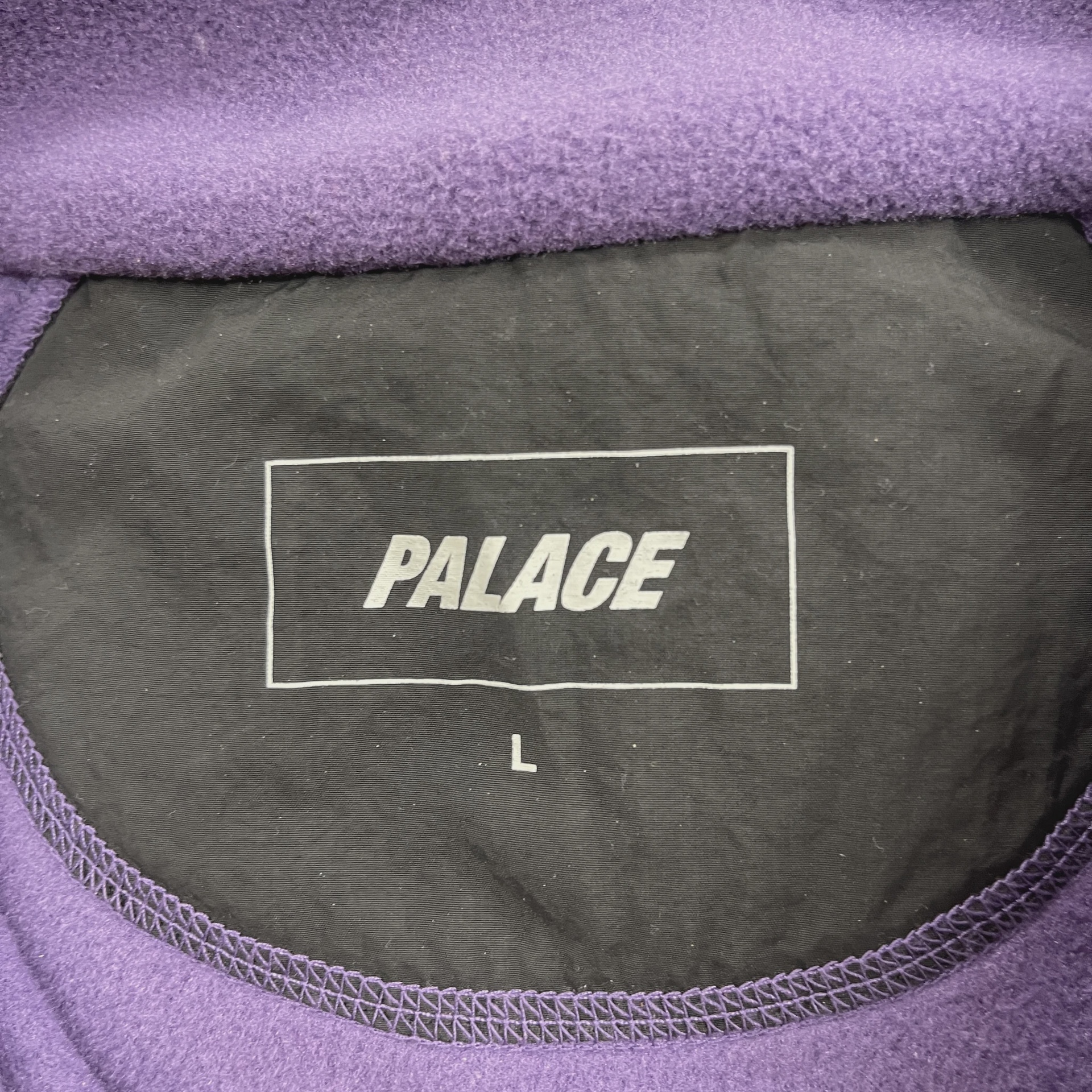 Palace Polartec 1/4 Zip Purple • Pre-Owned [7407] 6