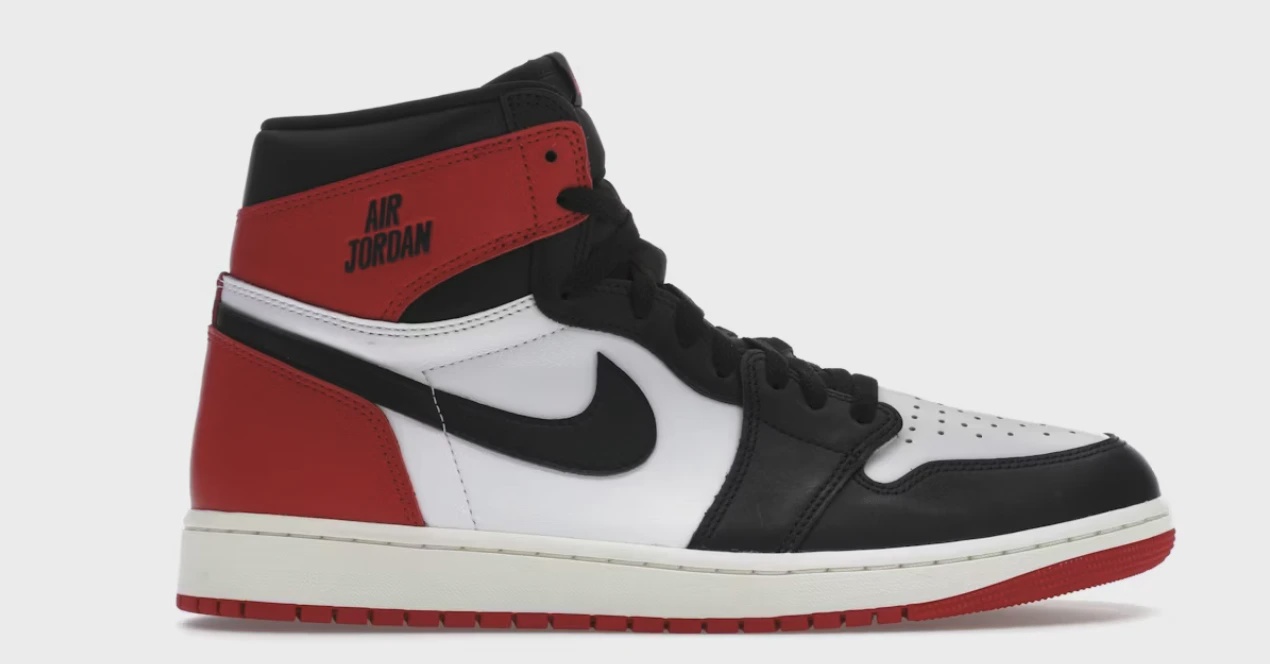 Air Jordan 1 Retro High Original Black Toe Reimagined • Brand New [6327]