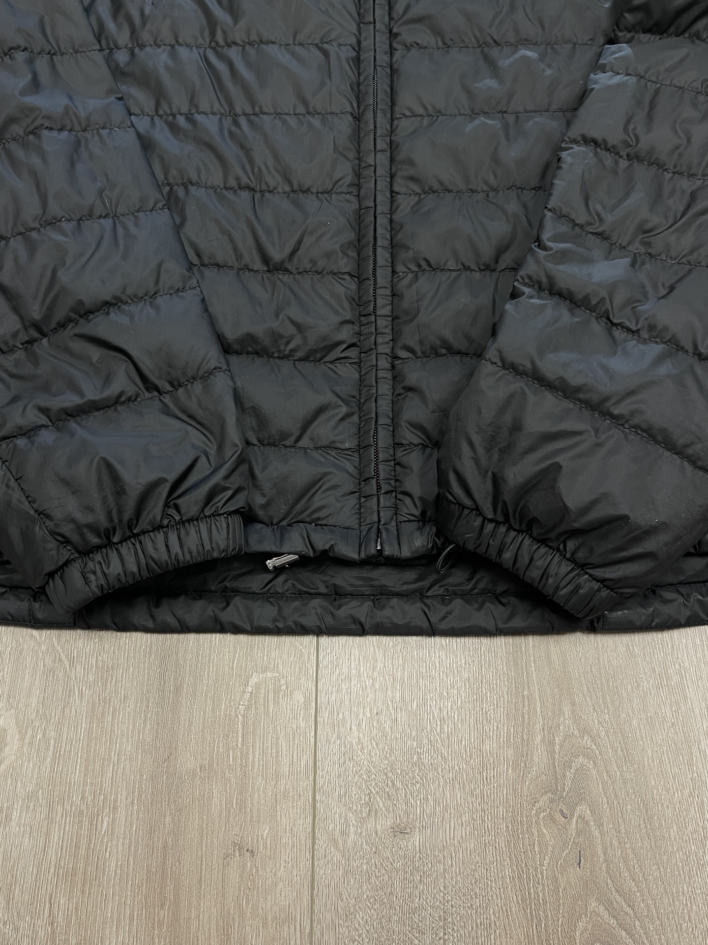 Prada Down Jacket Black with Hood - Pre-Owned 4