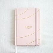 Frank Lined Notebook - Blush