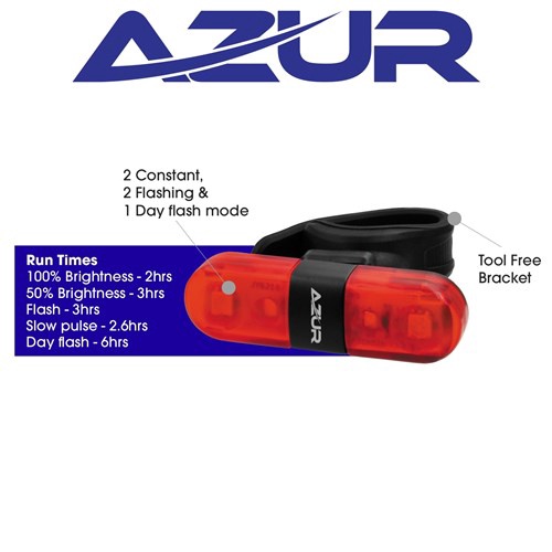 Azur Nanon USB Light Rear