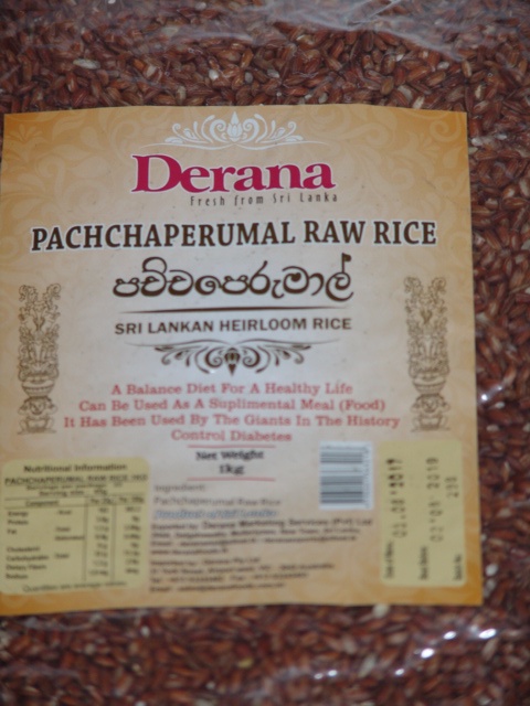 Derana Pachchperumal Raw Rice 1kg