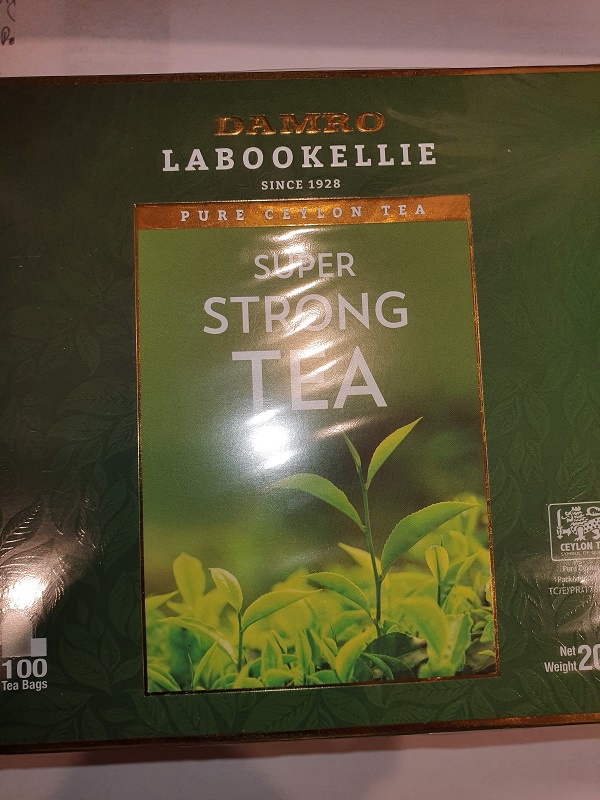 Damro labookellie Super Strong Tea 100bags 200g
