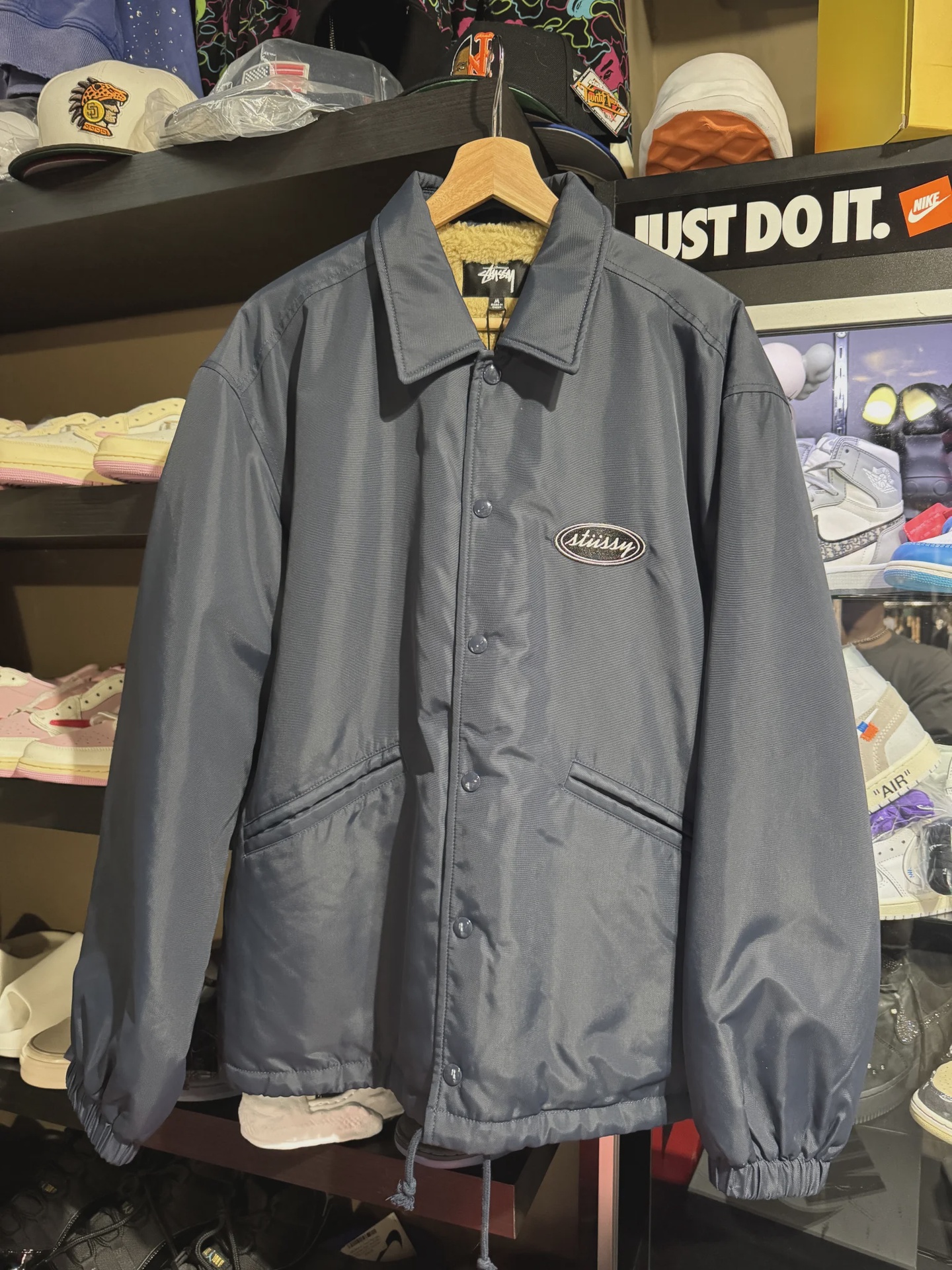 Stussy Coaches Jacket Navy • Brand New [9028] - photo 1