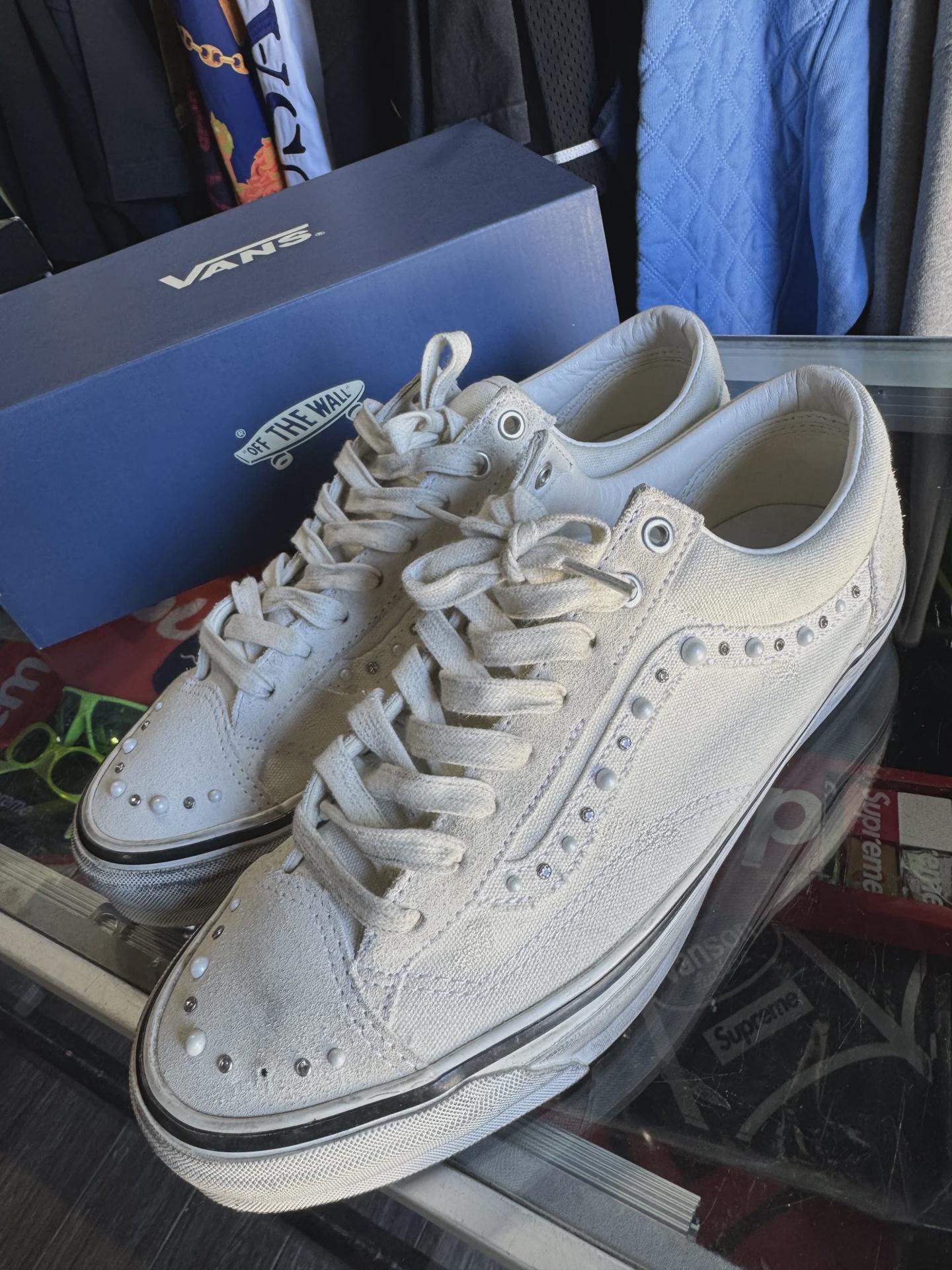 Vans OTW Old Skool 36 Pearlized Pack Marshmallow • Pre-Owned [1567] - photo 1