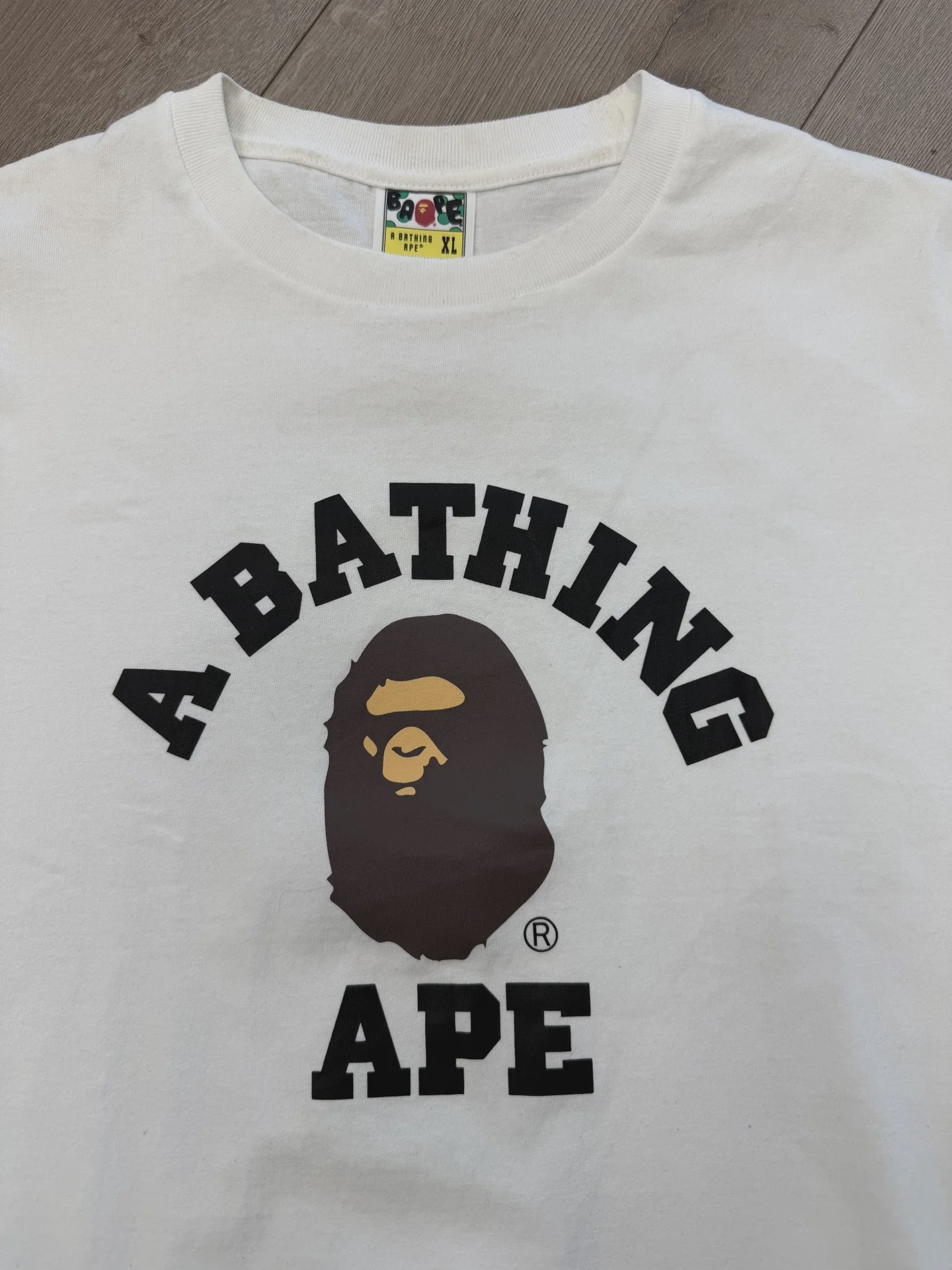 Bape tee college logo • Pre-Owned [3037] - photo 3