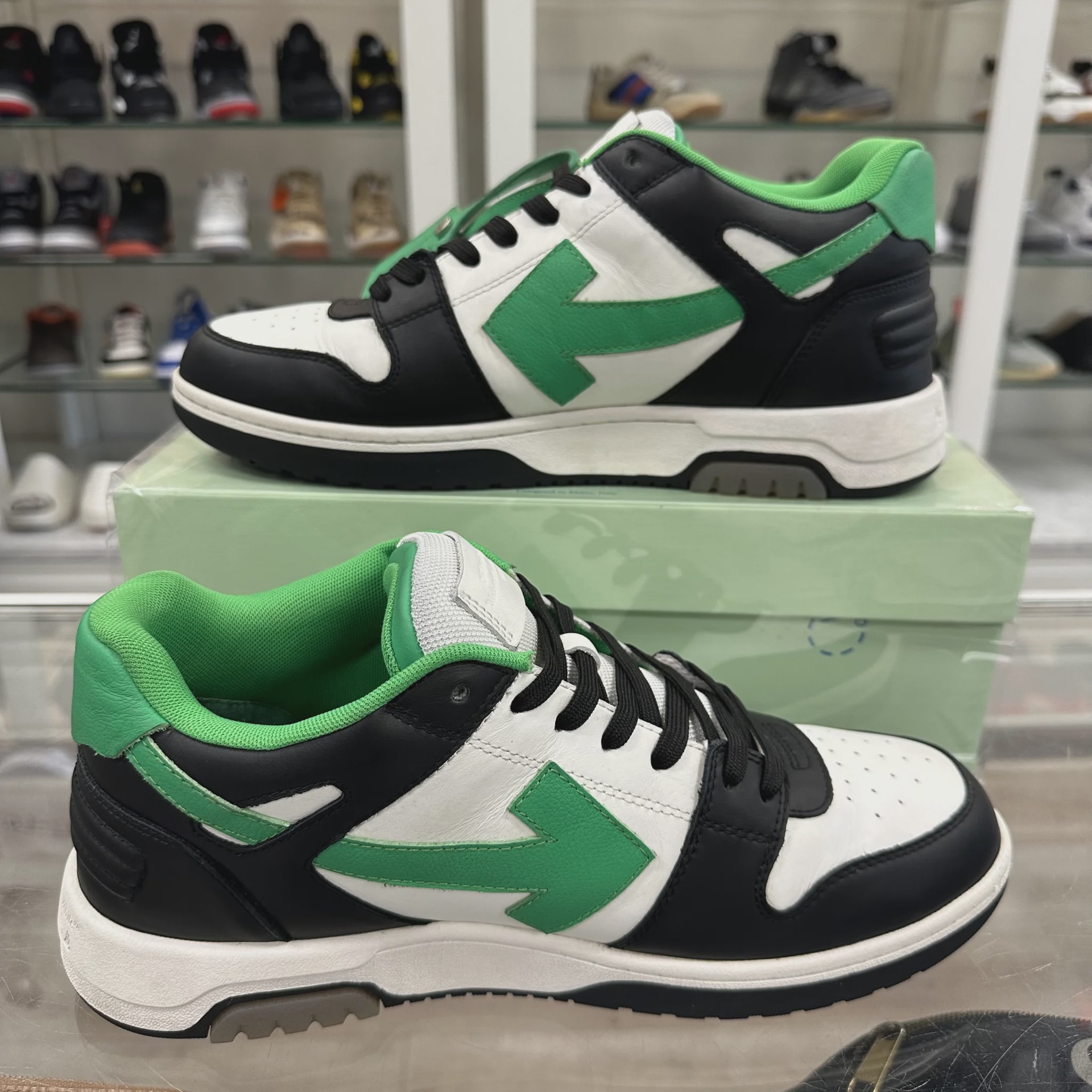 Off-White Out of Office Low 'Black Green' • Pre-Owned [4784] - photo 8