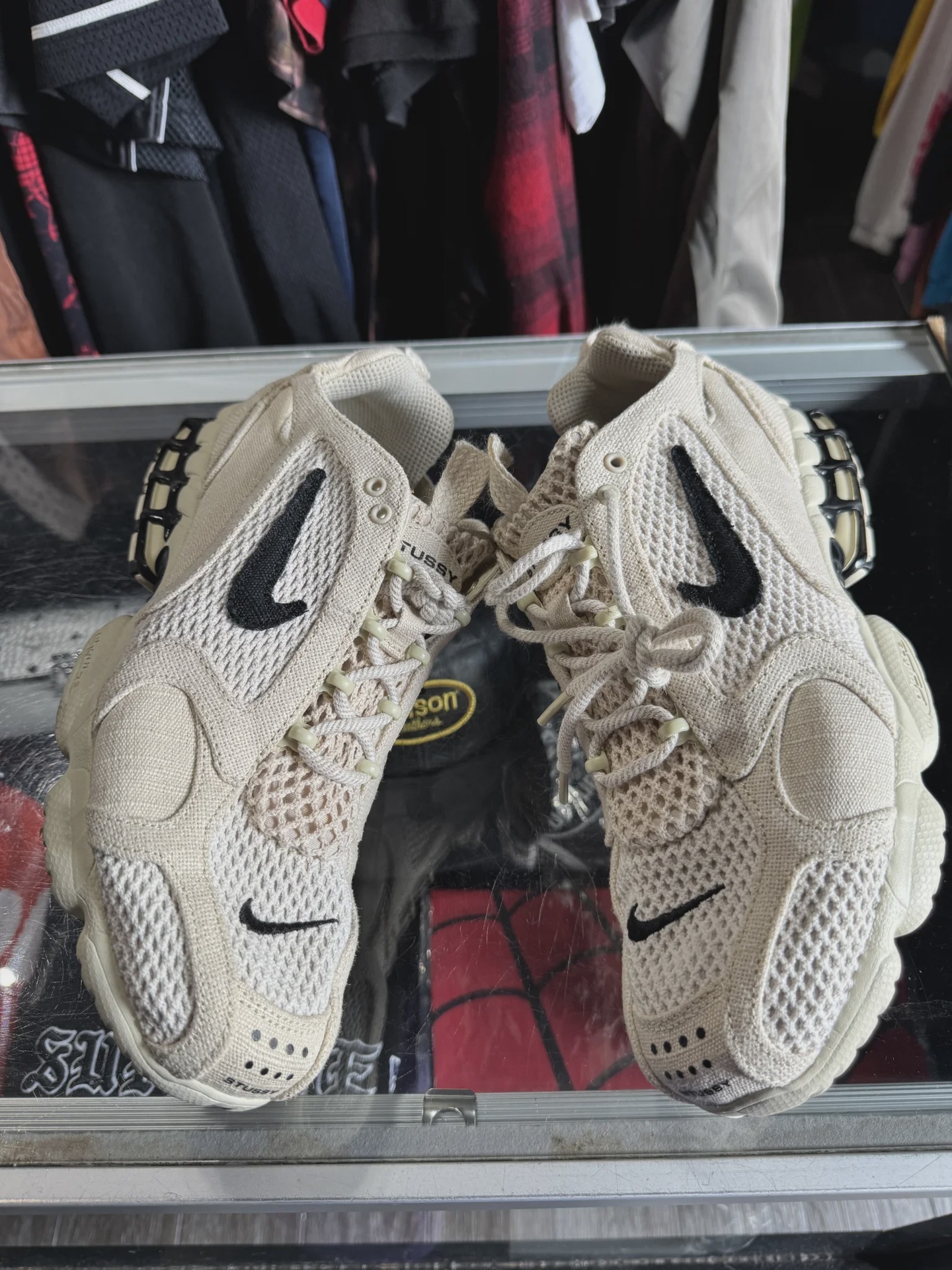 Nike Nike Air Zoom Spiridon Cage 2 Stussy Fossil - Size US M 10