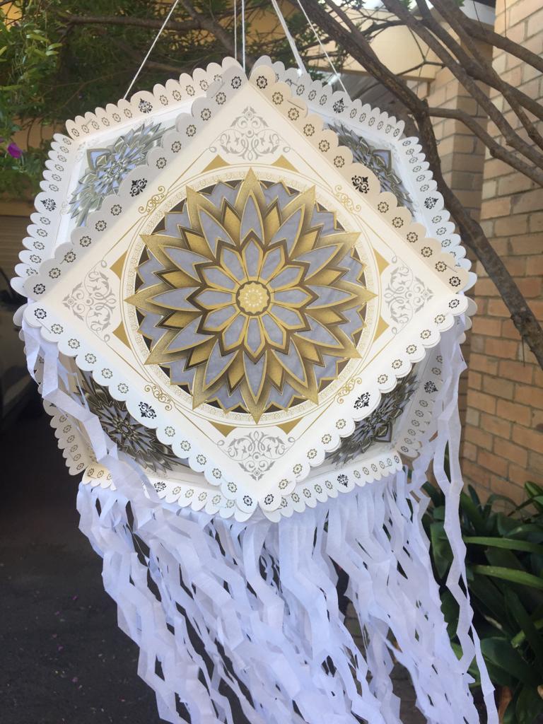 Vesak Lantern 8"