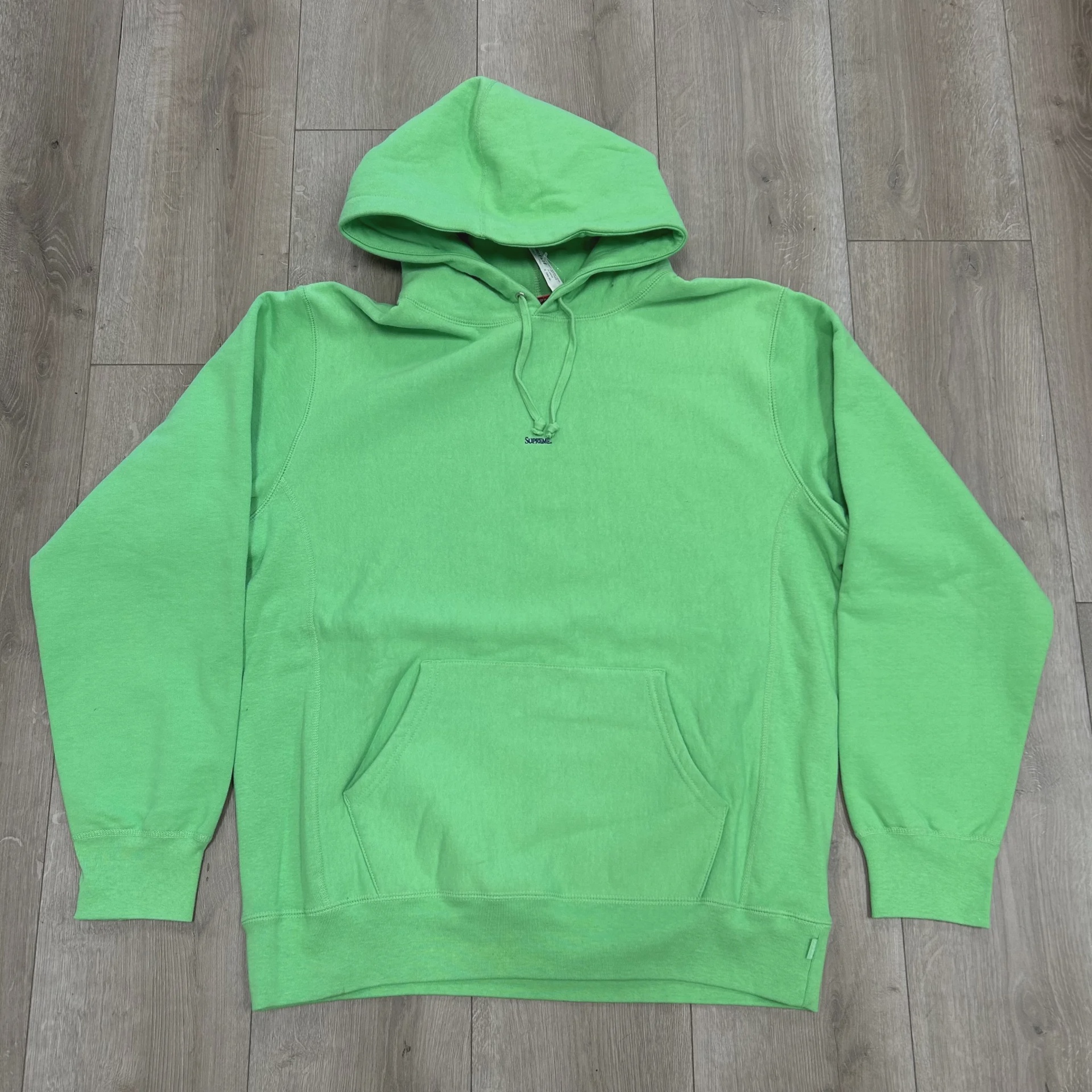 Supreme Micro Logo Hooded Sweatshirt • Pre-Owned [1756] - photo 1