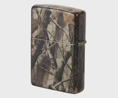 Supreme Camo Logo Zippo Realtree Hardwoods Camo • Brand New [2092] - photo 3