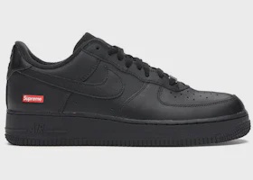 Nike Nike Air Force 1 Low Supreme Black - Size US M 9
