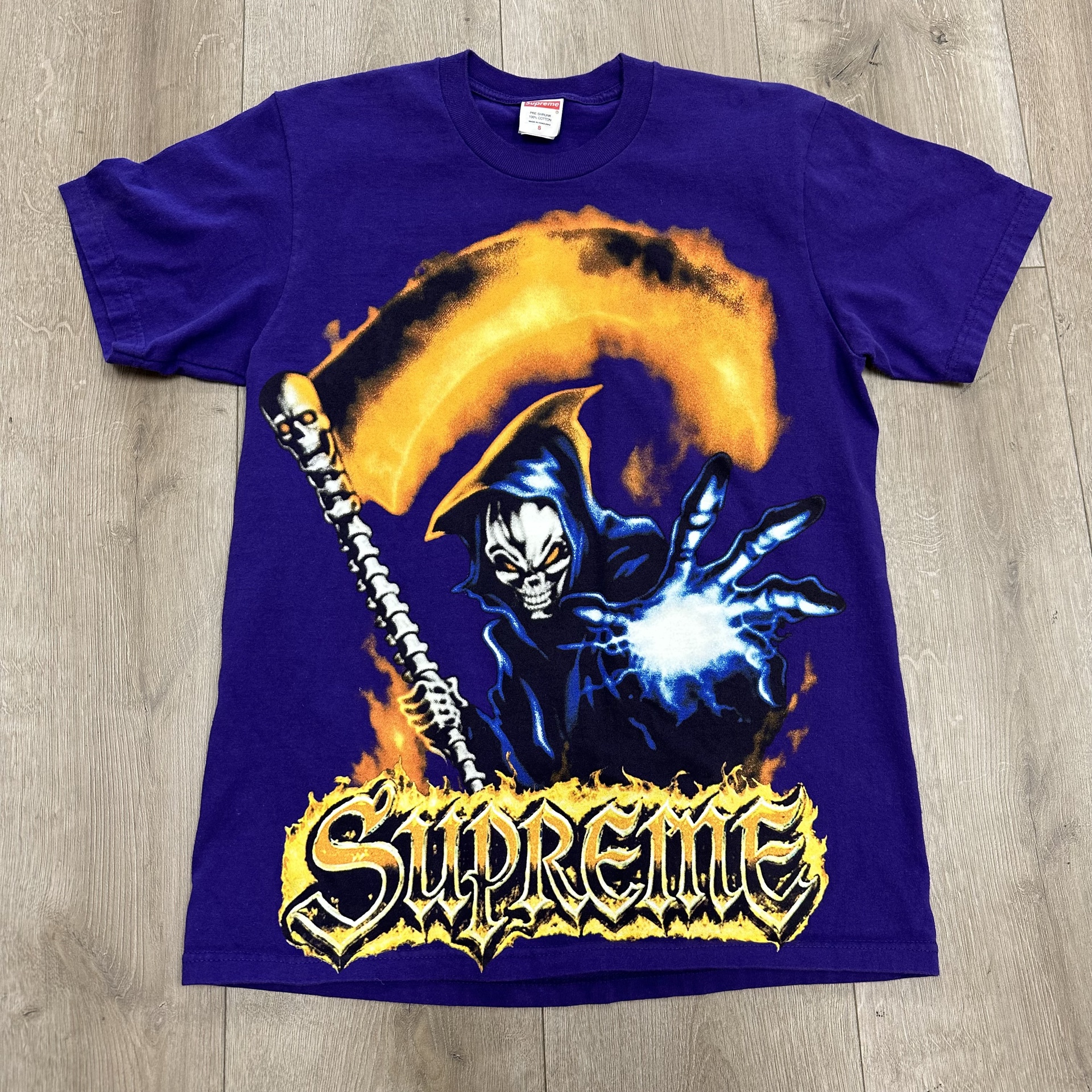 Supreme Supreme purple grim tee - Size S