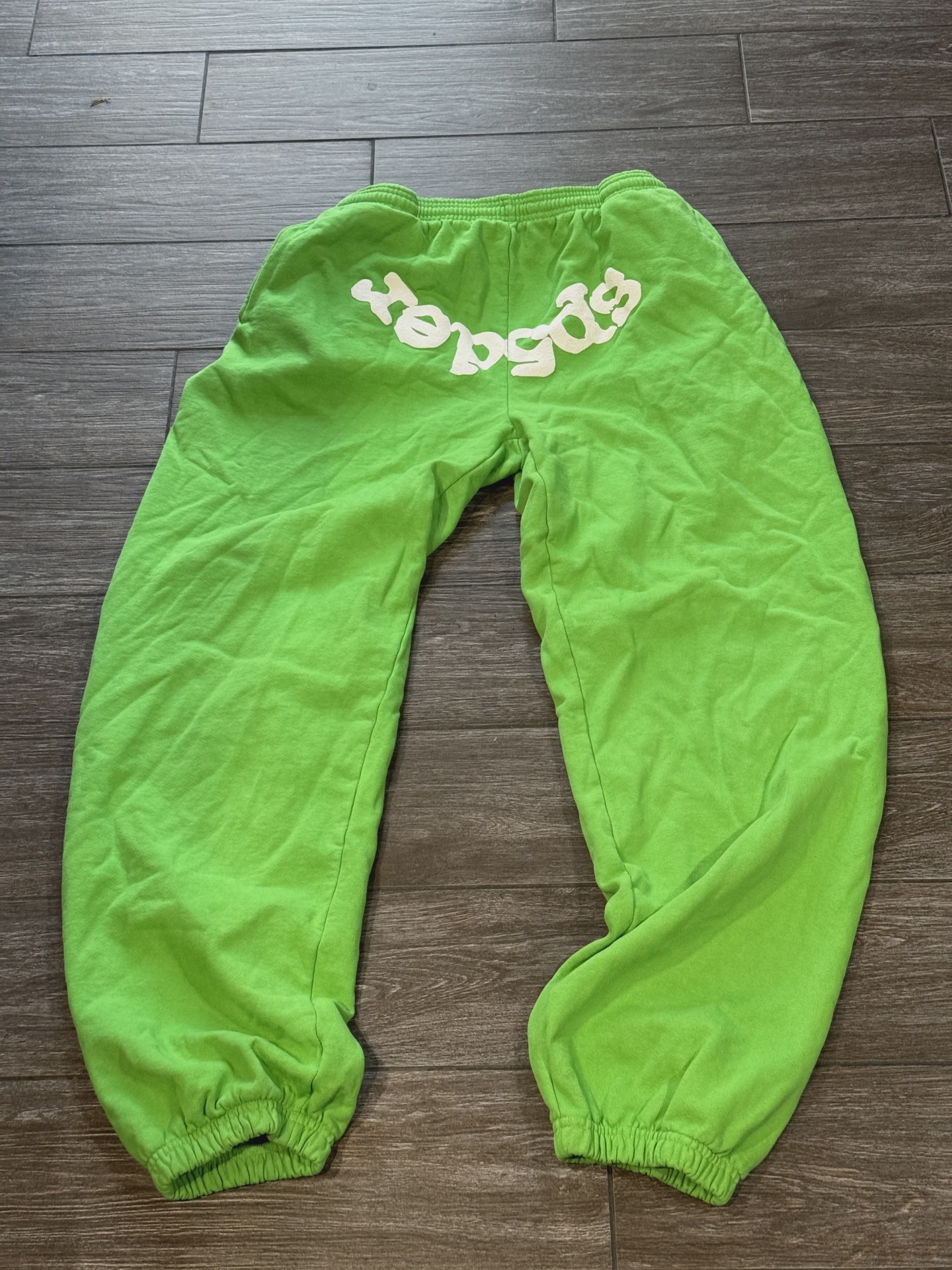 Sp5der Sp5der Green Sweatpants XL - Size XL