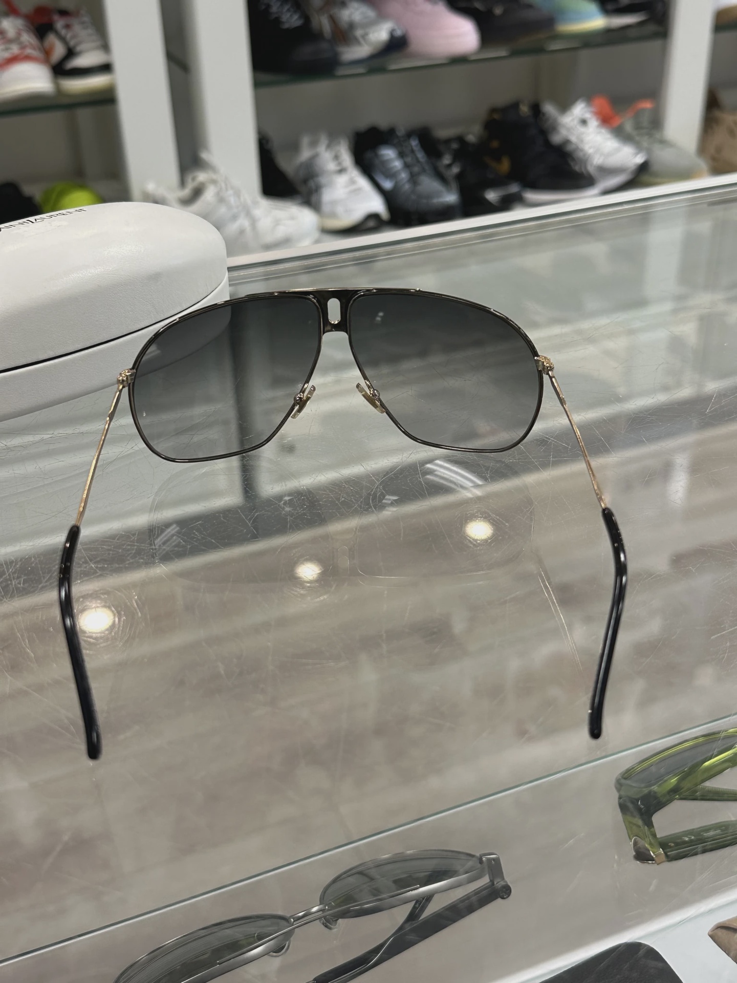 YSL Saint Laurent Relaxed Sunglasses • Pre-Owned [2693] 6