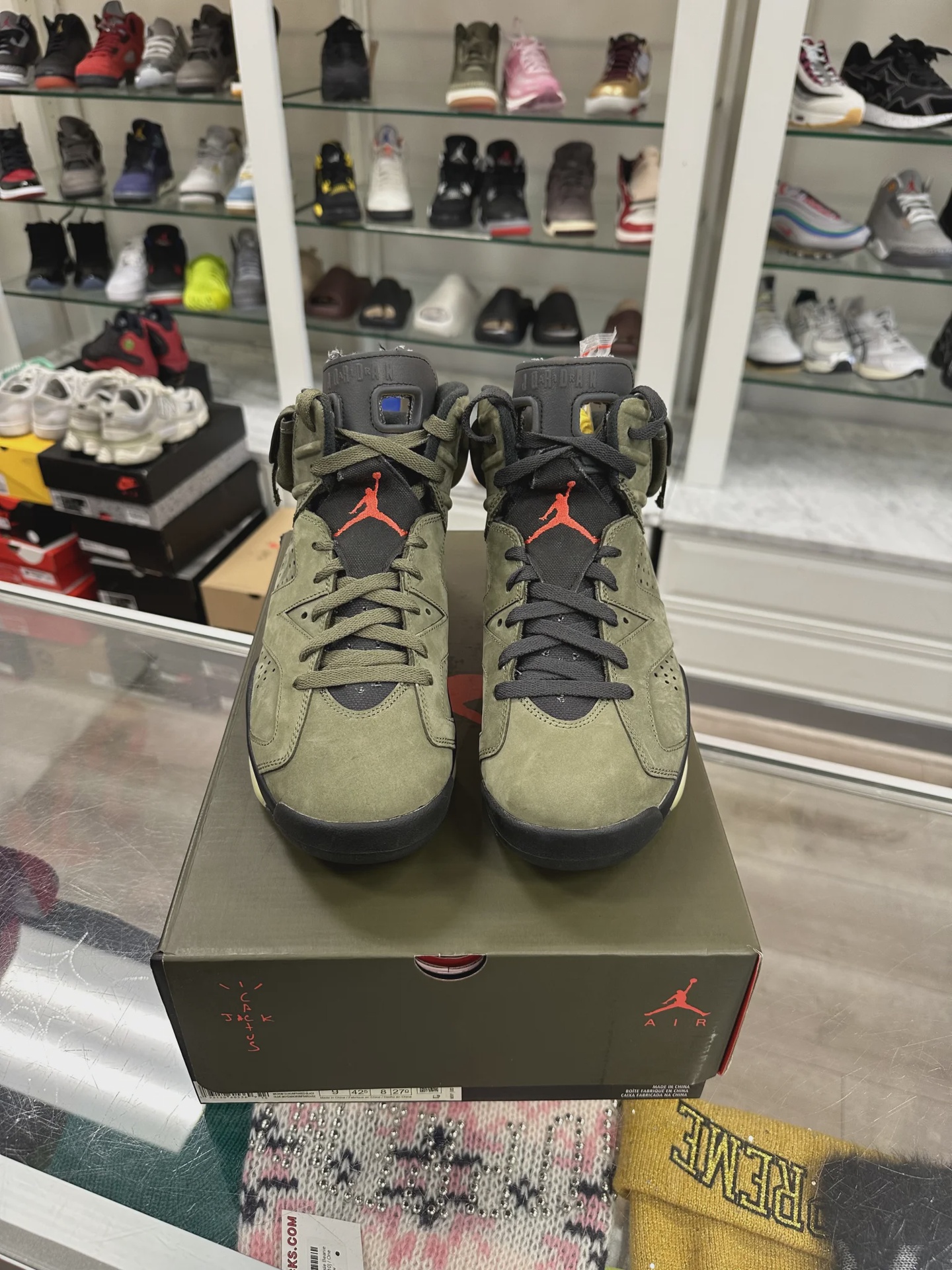 Air Jordan 6 Retro Travis Scott • Pre-Owned [4128] - photo 6