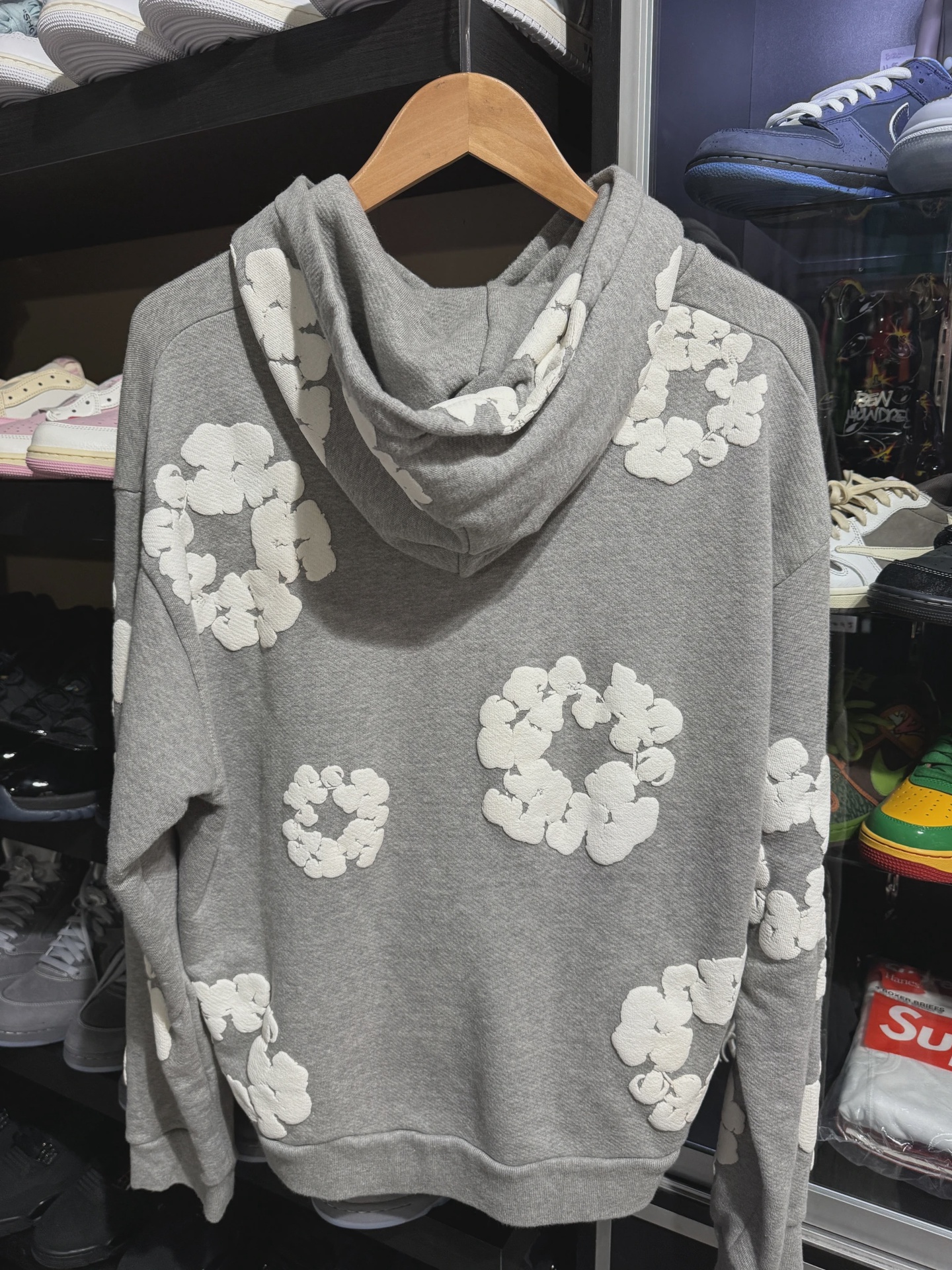 Denim Tears Grey Hoodie XL • Pre-Owned [4225] 2