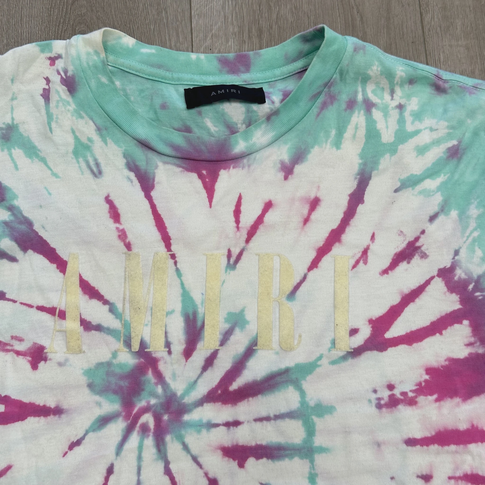 Amiri Core Logo Tie-Dye Tee, • Pre-Owned [6455] 5