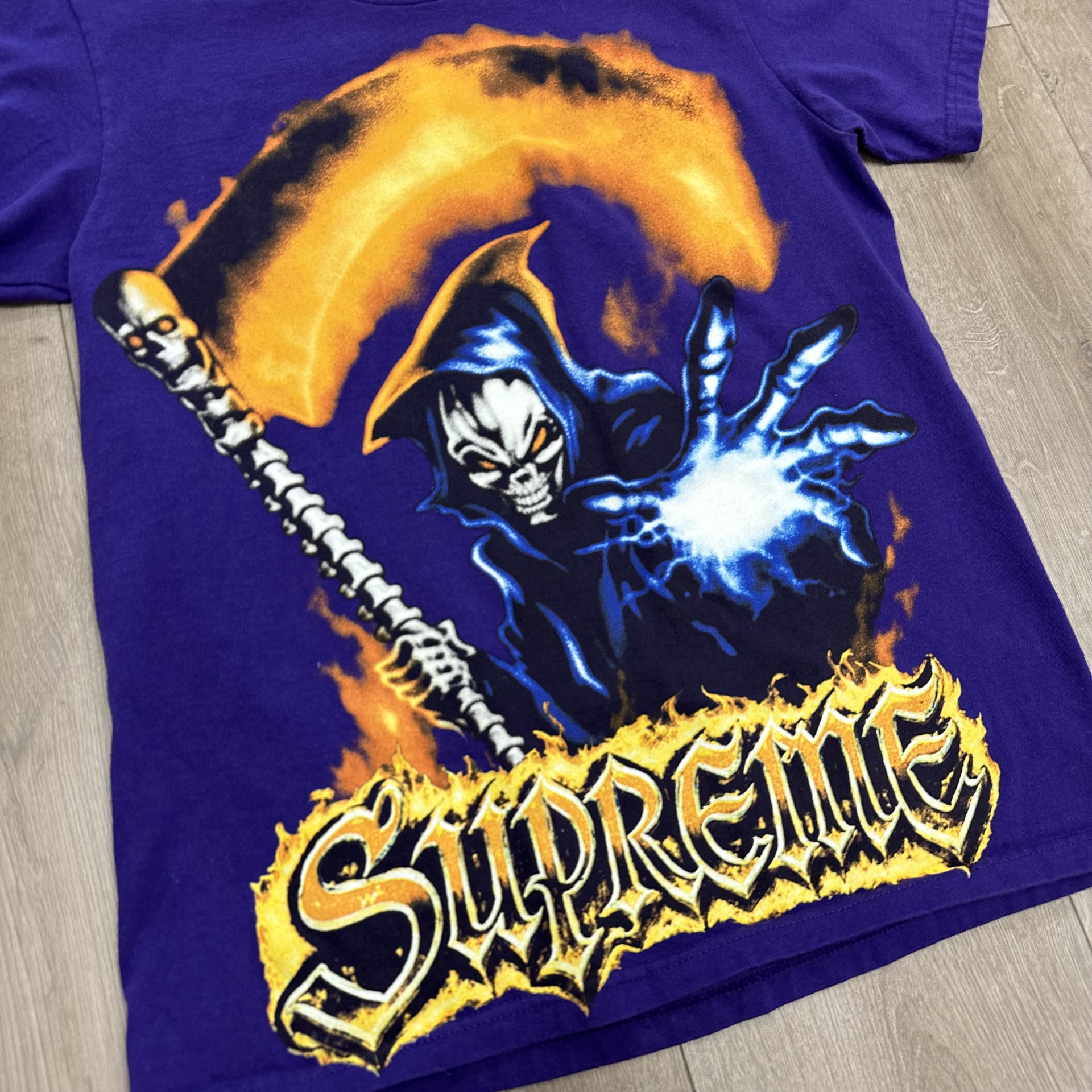 Supreme purple grim tee • Pre-Owned [5048] - photo 6
